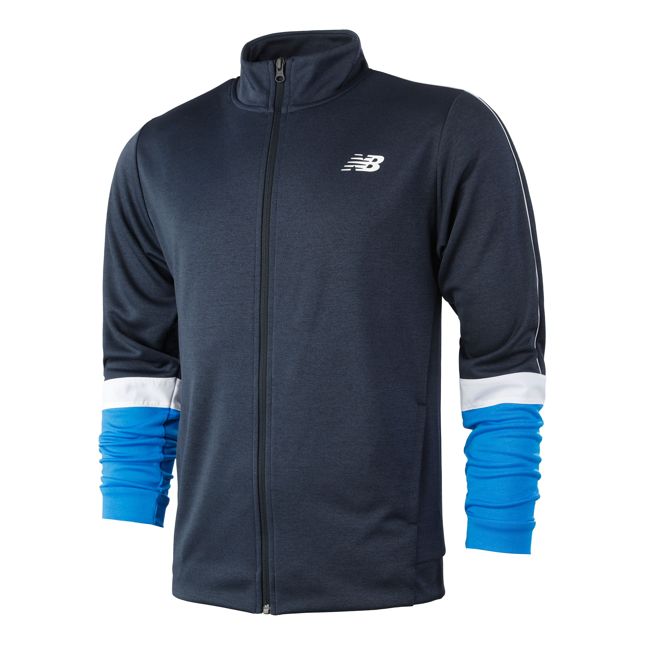 Buy New Balance Tenacity Knit Training Jacket Men Black Blue
