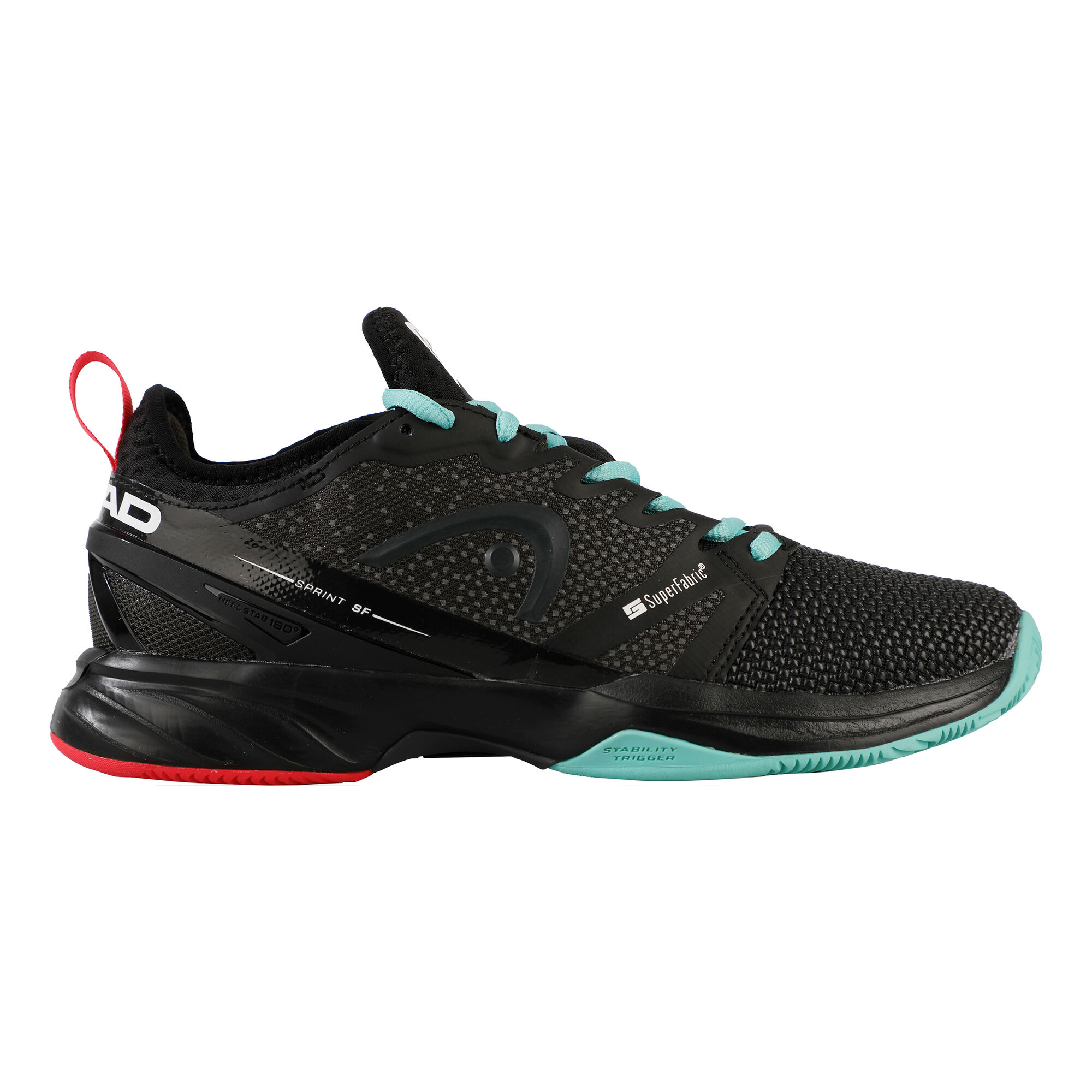 Buy HEAD Sprint SF Clay Court Shoe Women Black Turquoise online