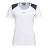 22 Tech T-Shirt Women - white, dark blue