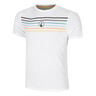 Endlessly Trainings Stripe T-Shirt Men-White,Multicoloured