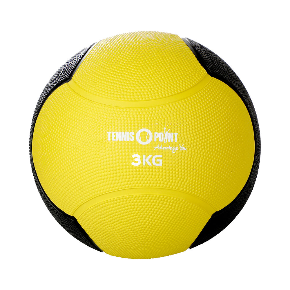 Tennis-Point 3kg Medicine Ball-Yellow,Black