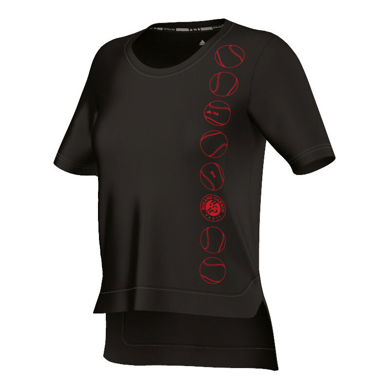 Roland Garros Y 3 Event T Shirt Women Black