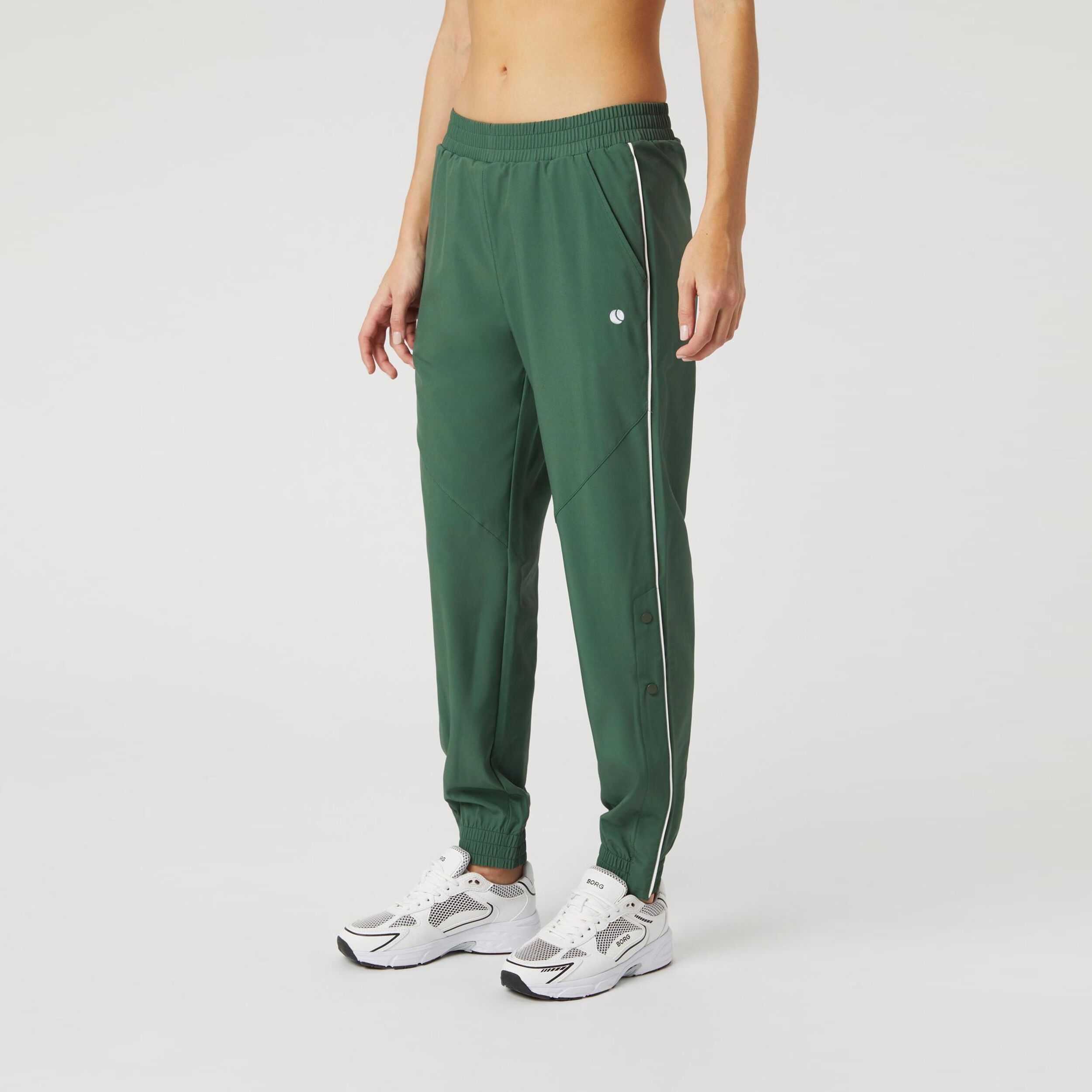 Ace Woven Track Training Pants Women Green