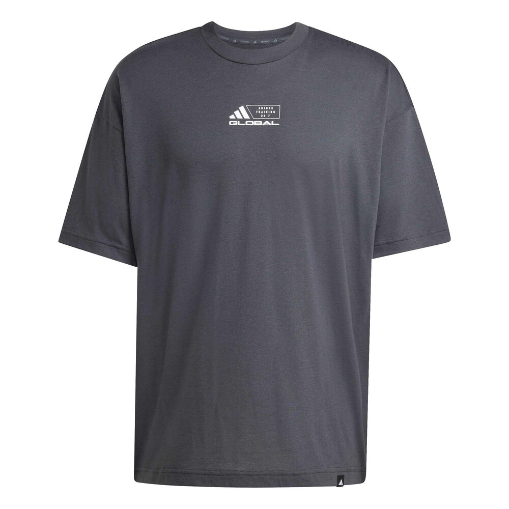 adidas GFX Glob T-Shirt Men dark_grey