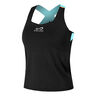 Cross Tank Top Women-Black,Blue
