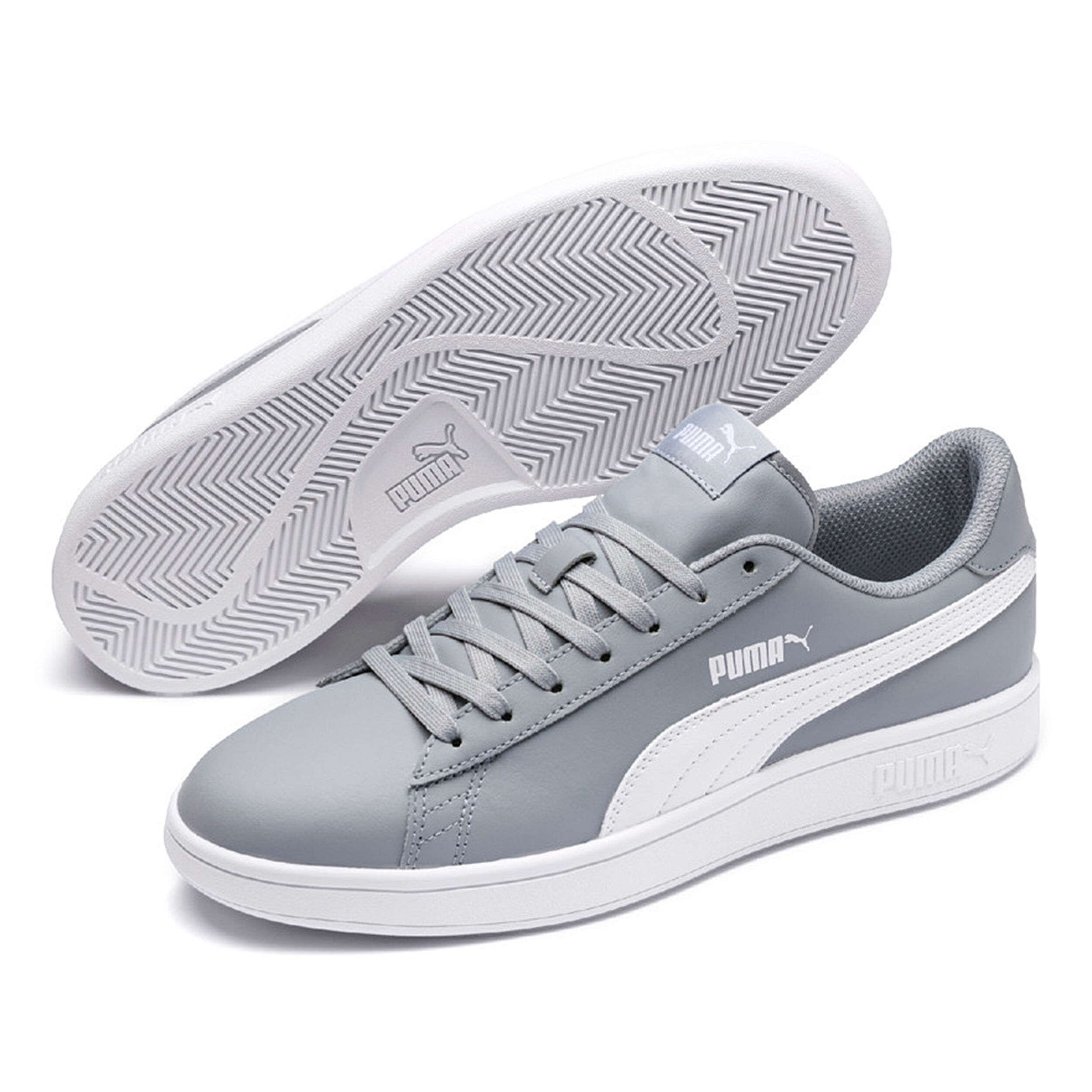 Smash V2 L Sneakers Men Grey White