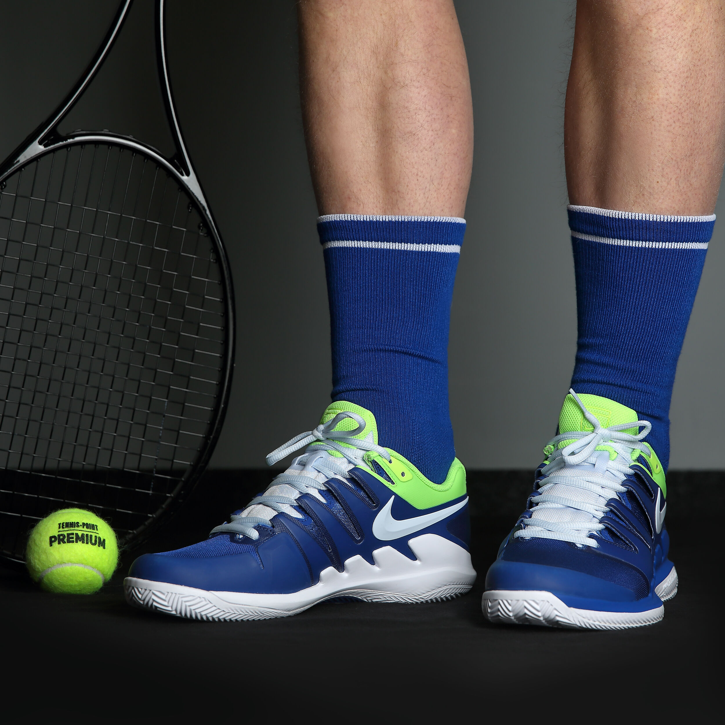 Buy Nike Air Zoom Vapor X Clay Court Shoe Special Edition Men Dark Blue Neon Yellow online Tennis Point UK