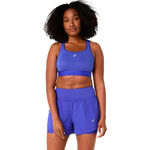 ASICS Clothing ASICS Road Compression Sports bras Women-blue, dark blue