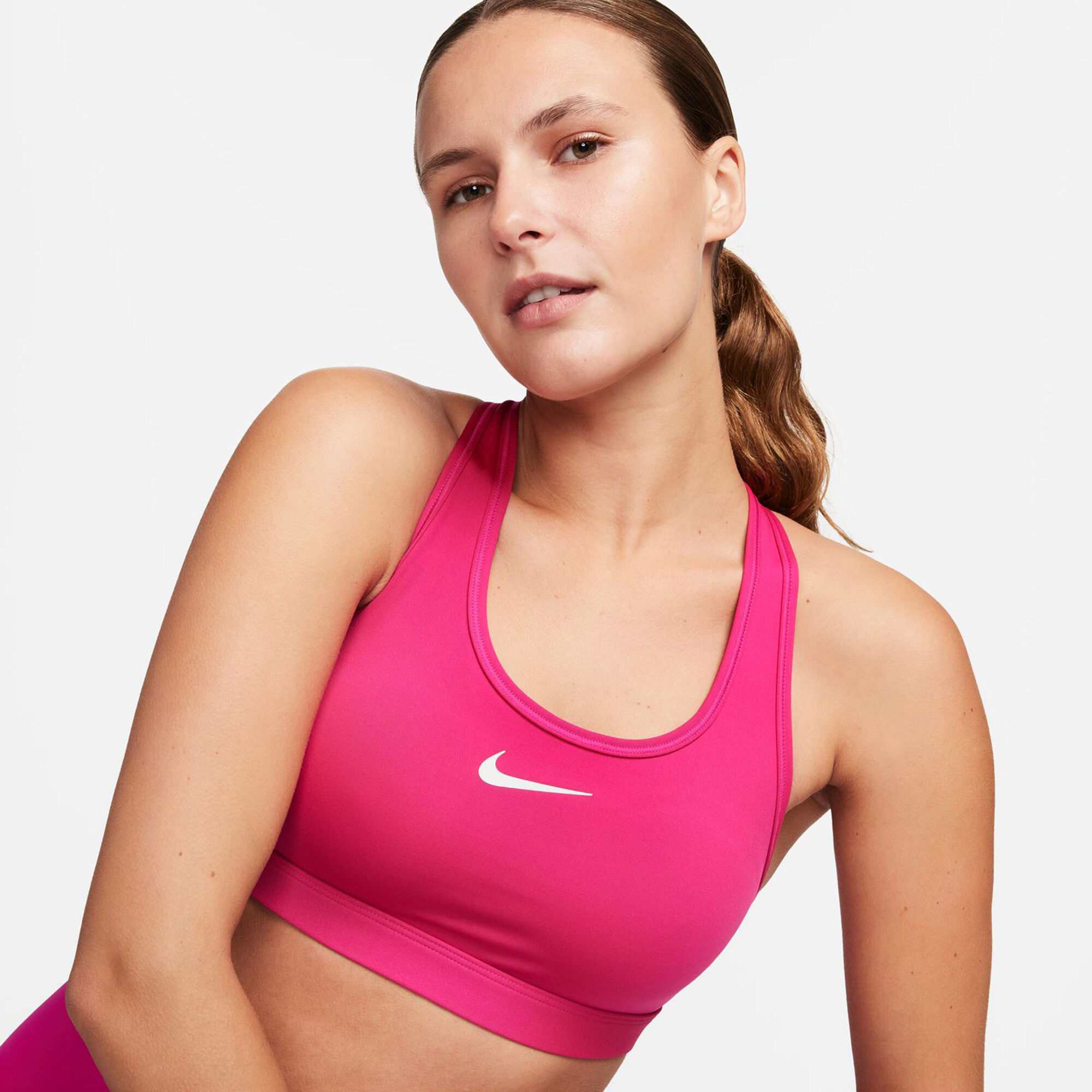 Pink, Sports bras, Sportswear, Women, Nike