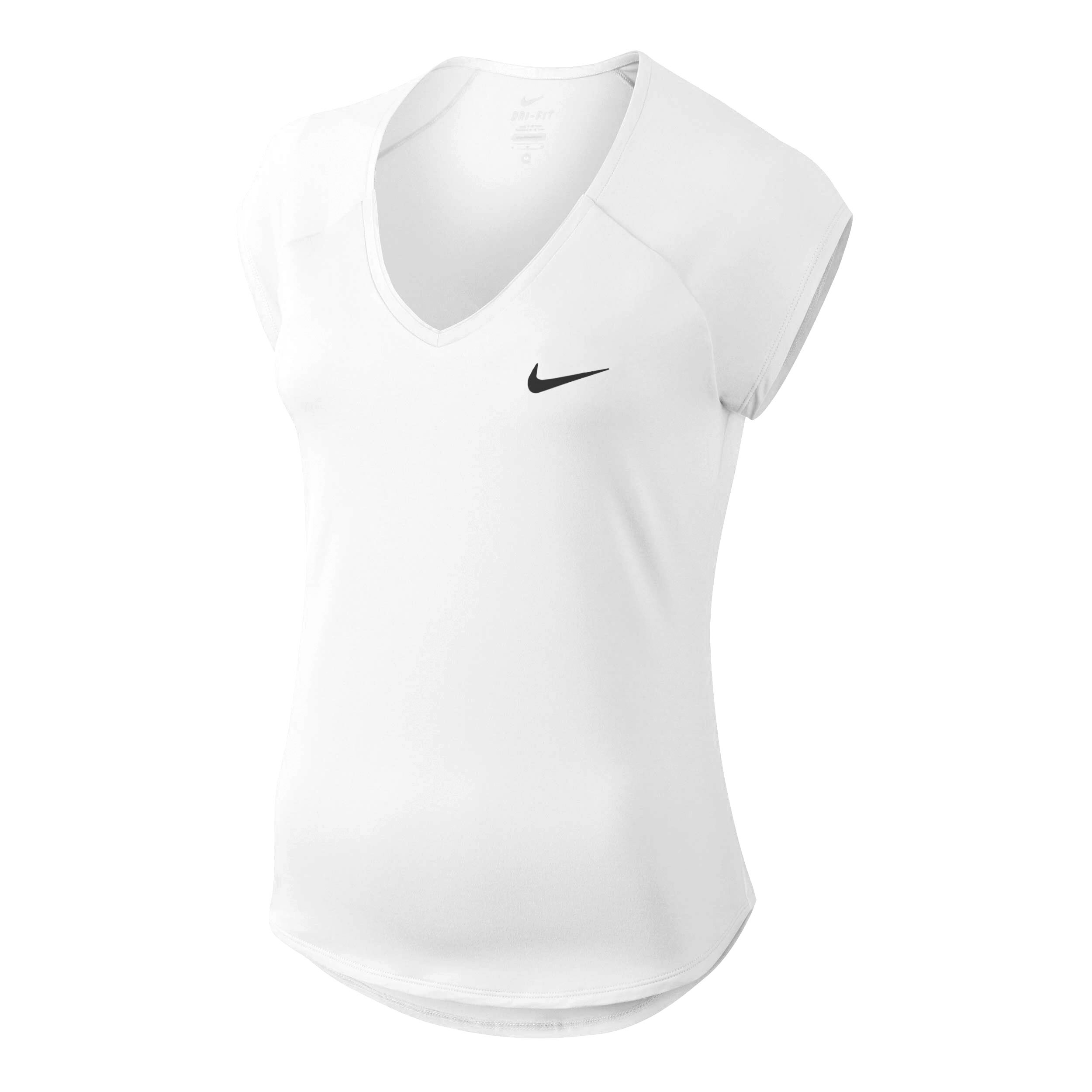 Nike women's court pure tennis top clearance