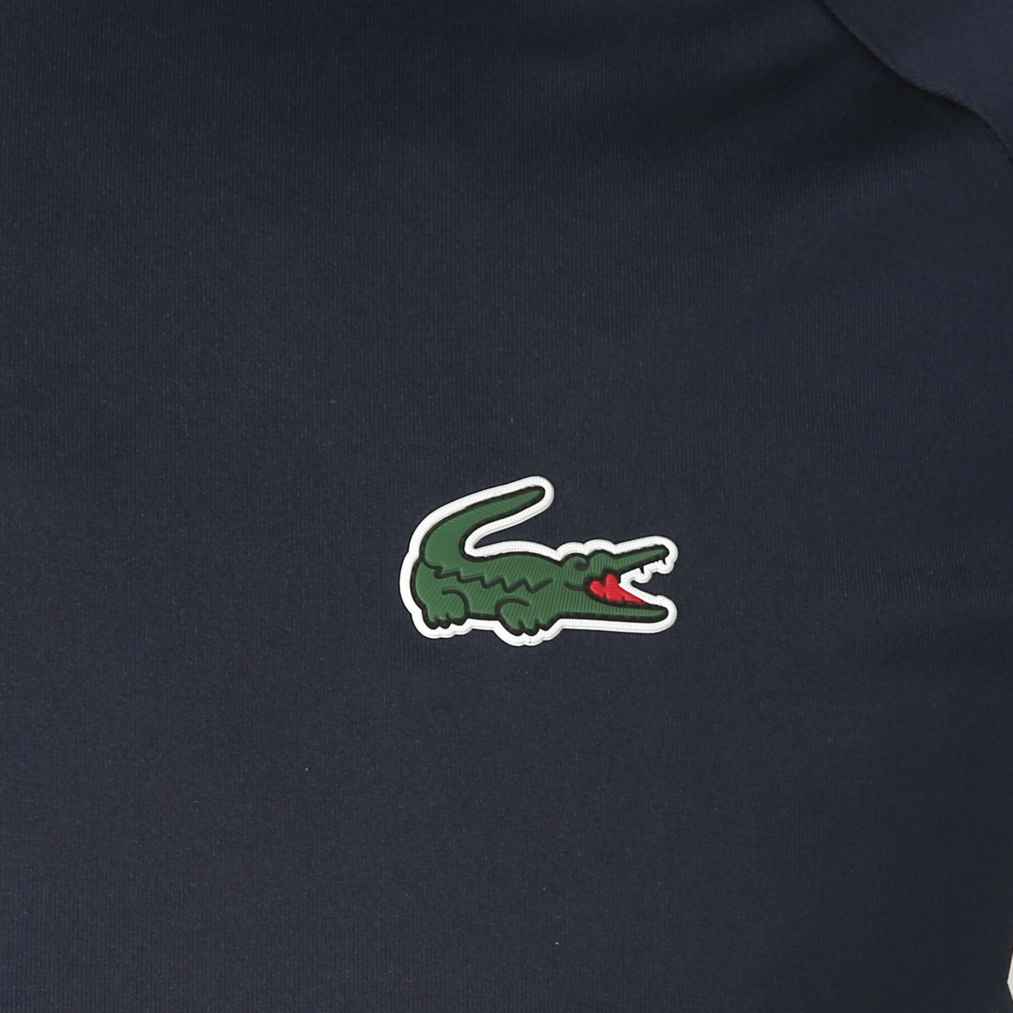 lacoste white blue
