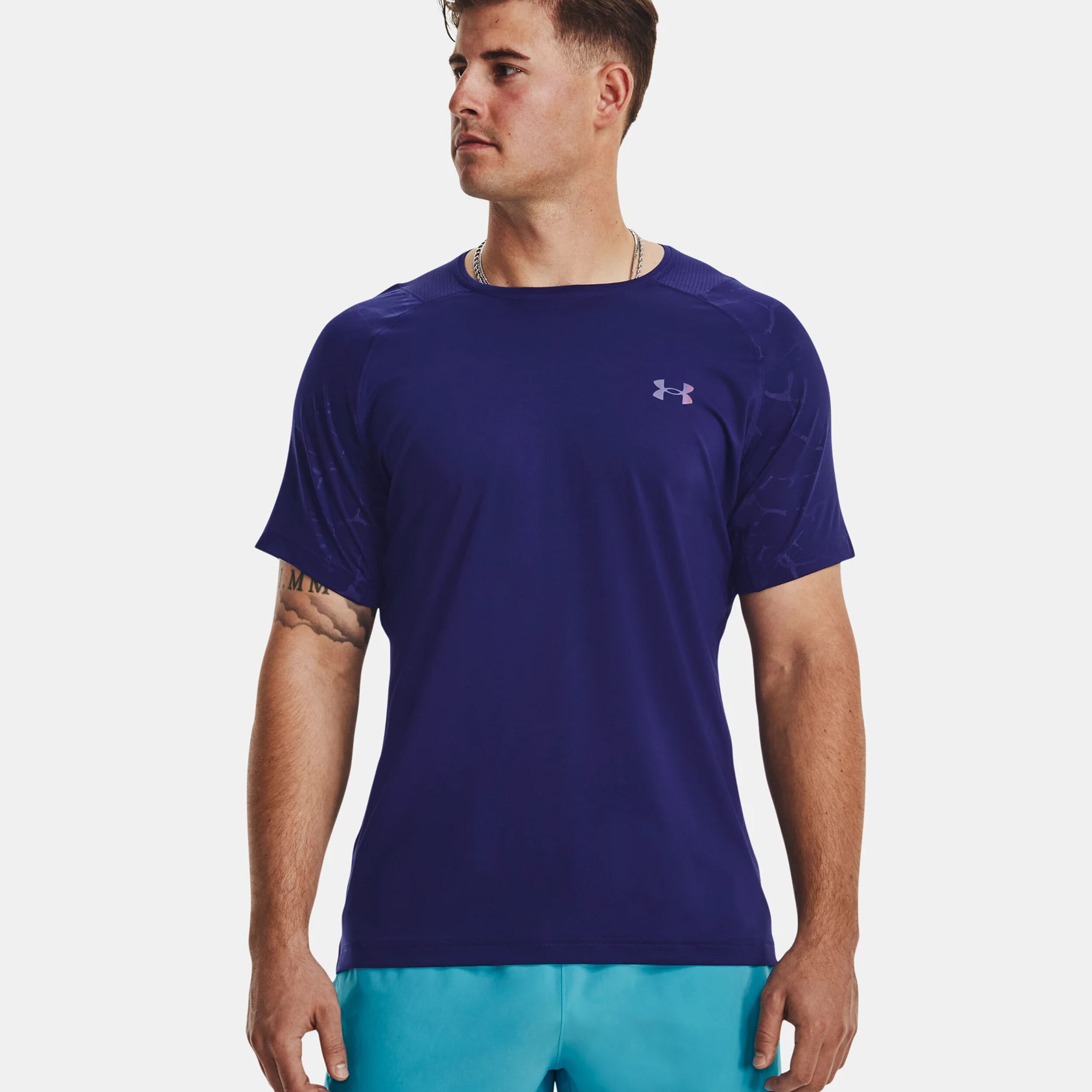 Under armour rush t shirt hot sale