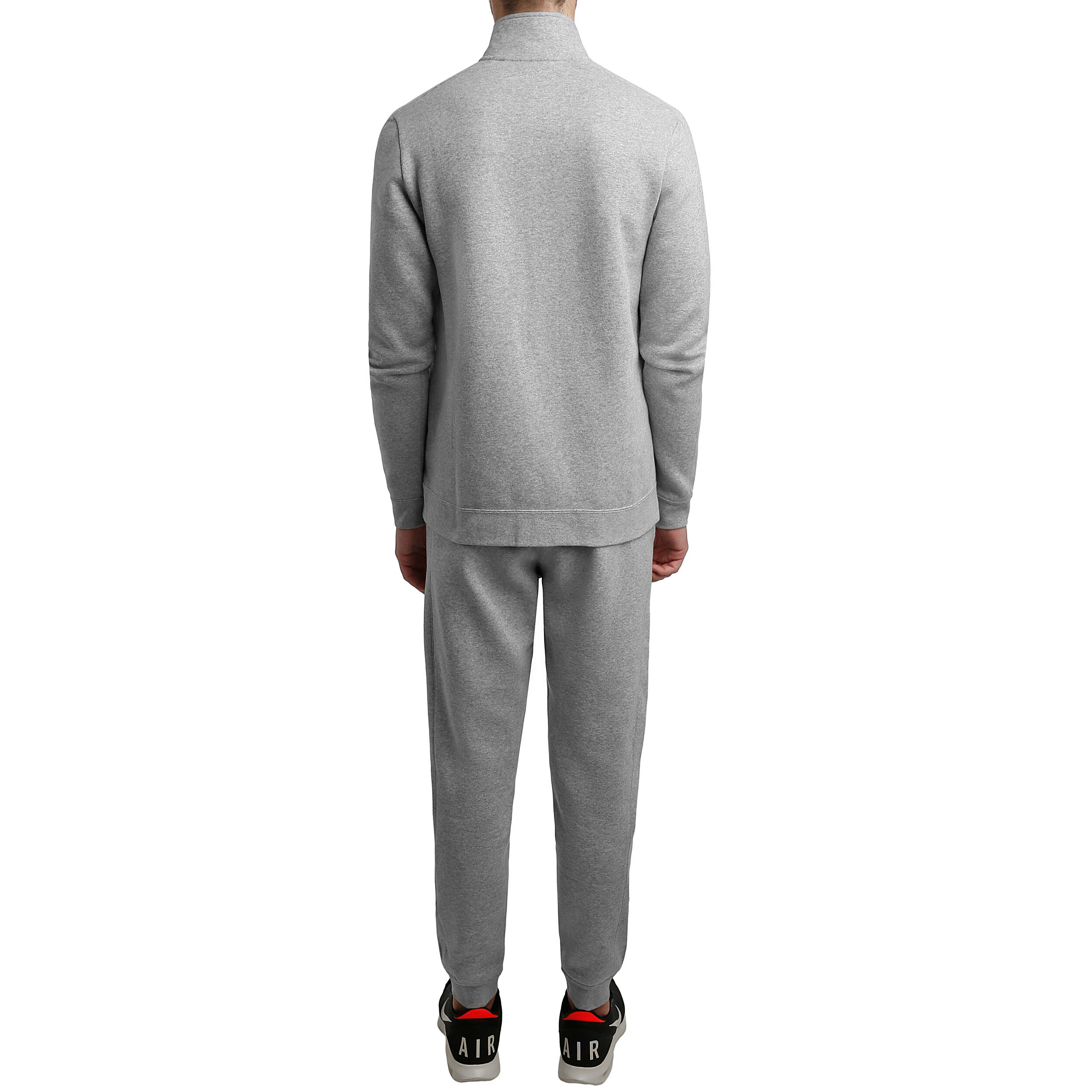 nike sportswear fleece tracksuit grey
