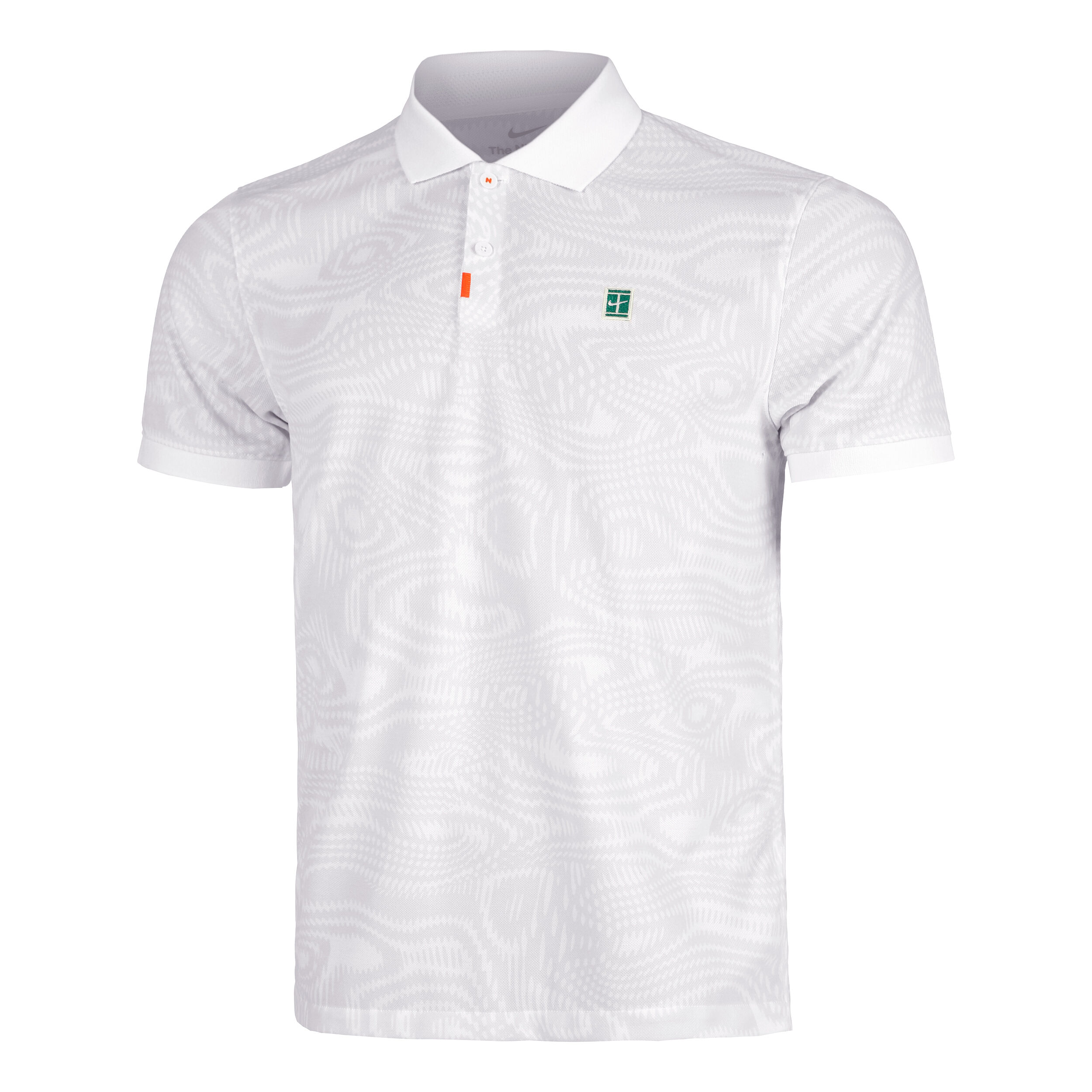 Polo nike blanc shop