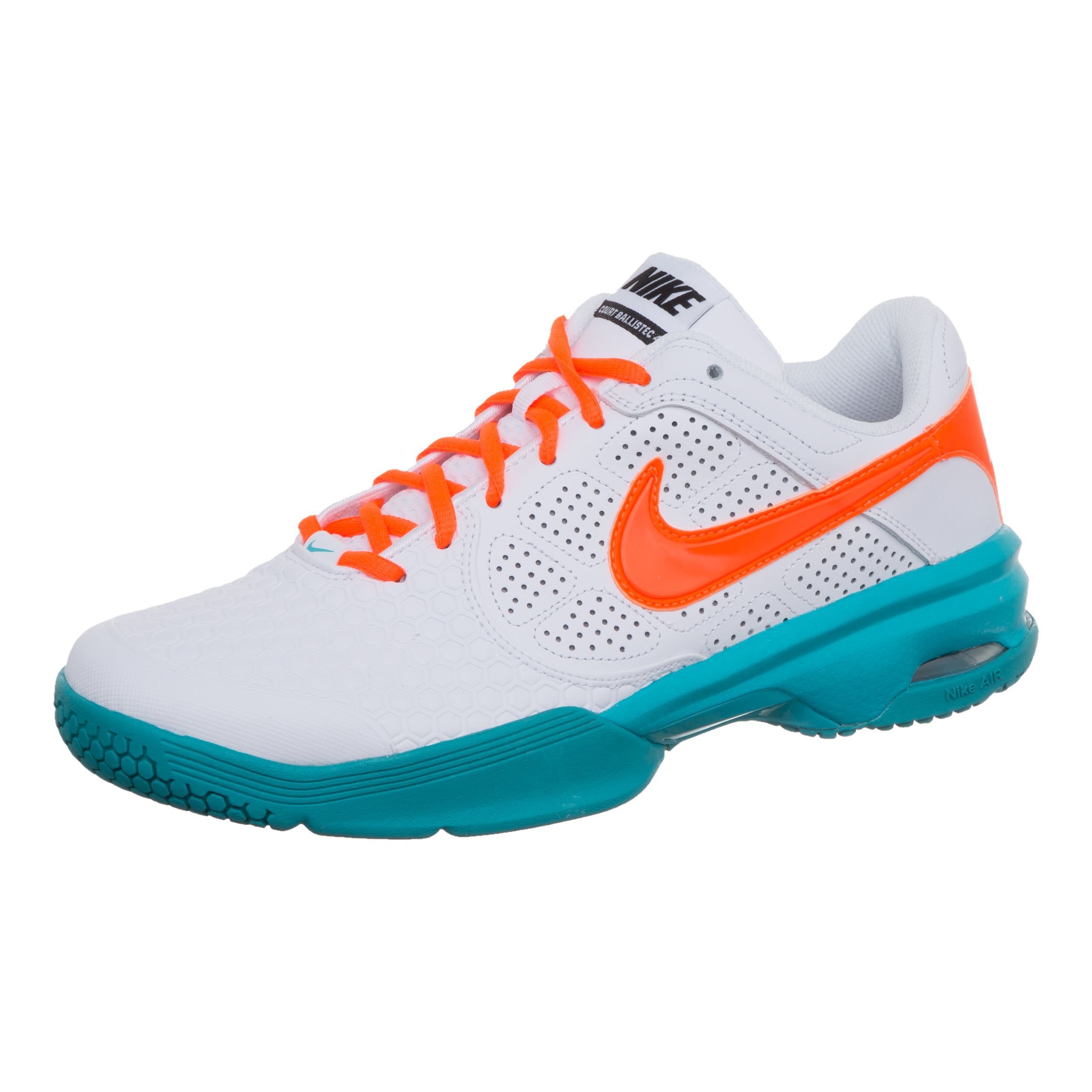 buy Nike Air Courtballistec 4.1 All Court Shoe Men - White, Neon Orange  online | Tennis-Point