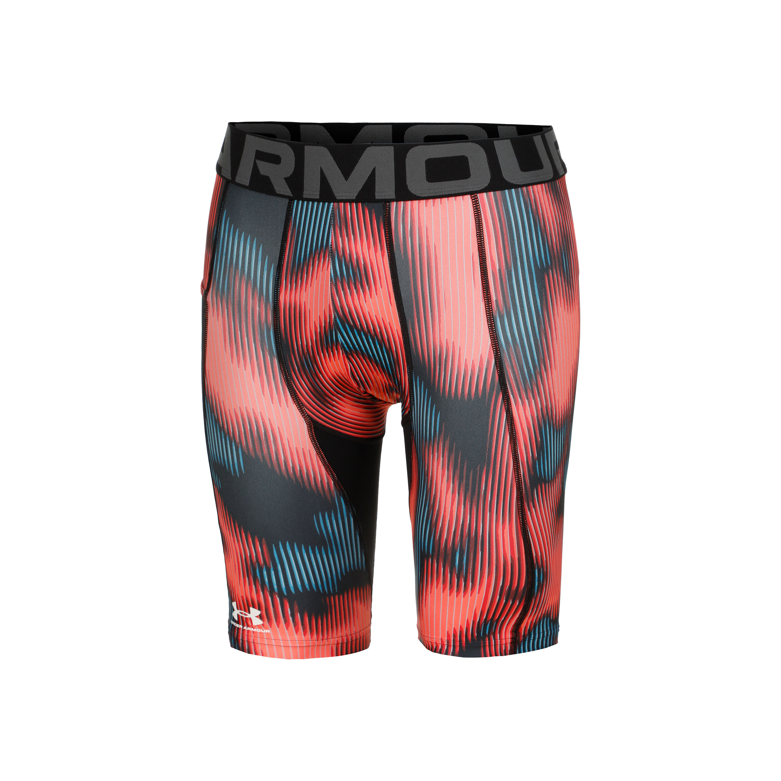 Buy Under Armour Heatgear Printed Long Shorts Men Coral Black