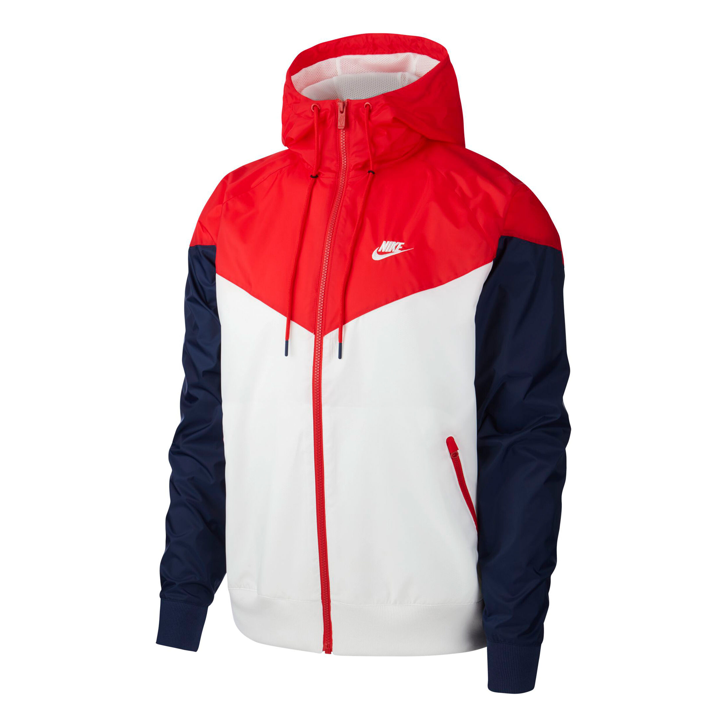 red nike windbreaker mens