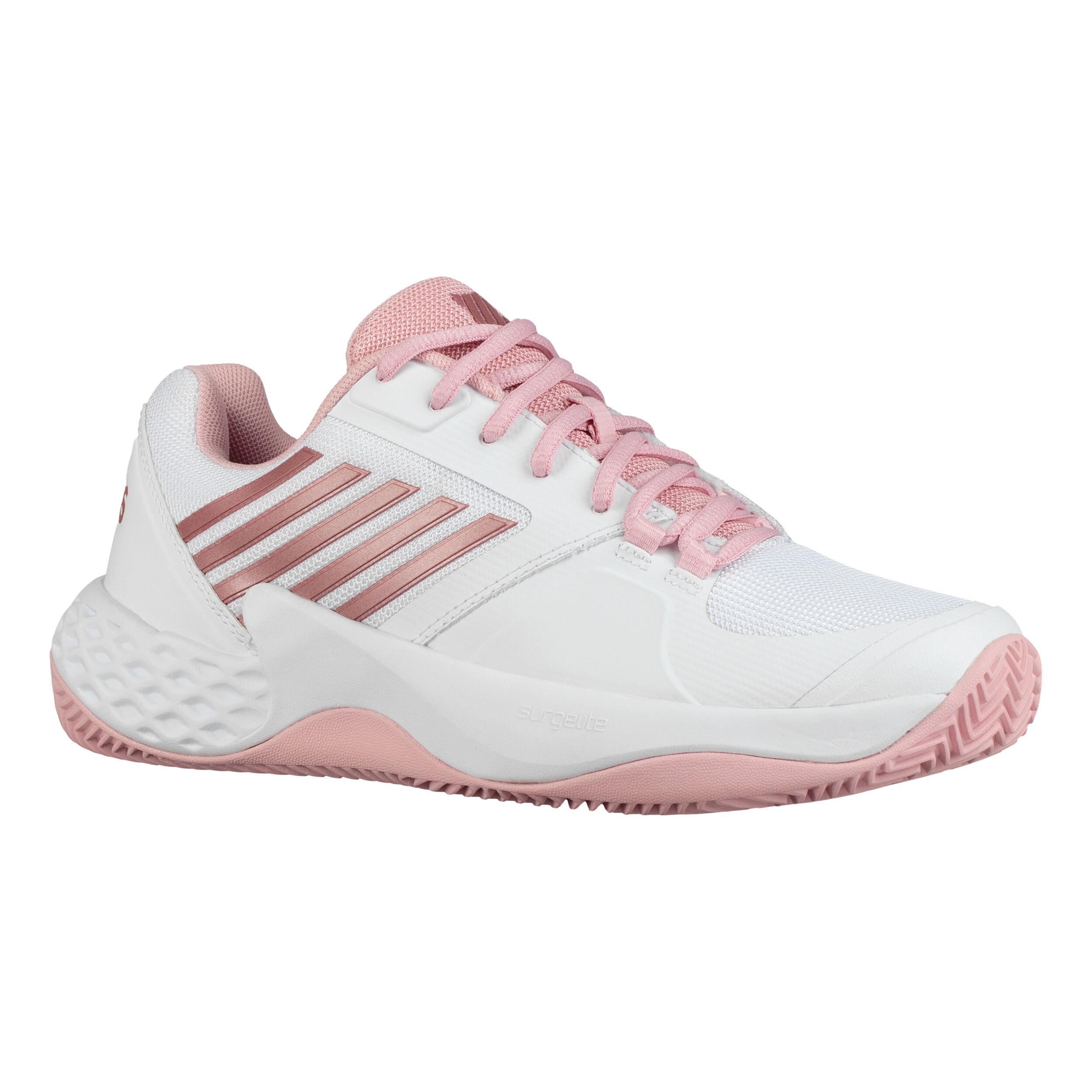 Buy K Swiss Aero Court HB Clay Court Shoe Women White Pink online