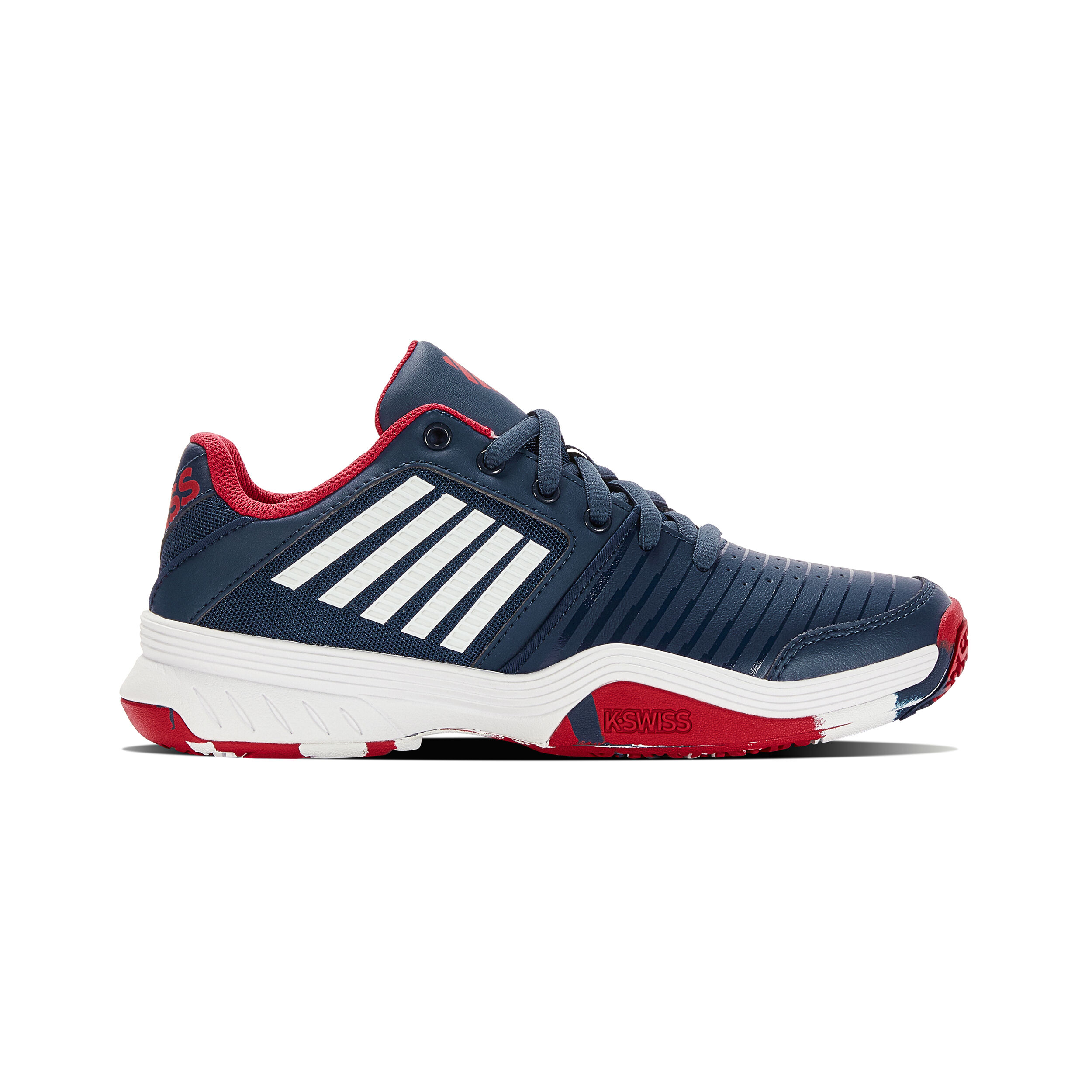 Buy K Swiss Court Express Omni All Court Shoe Kids Dark Blue White online Tennis Point UK