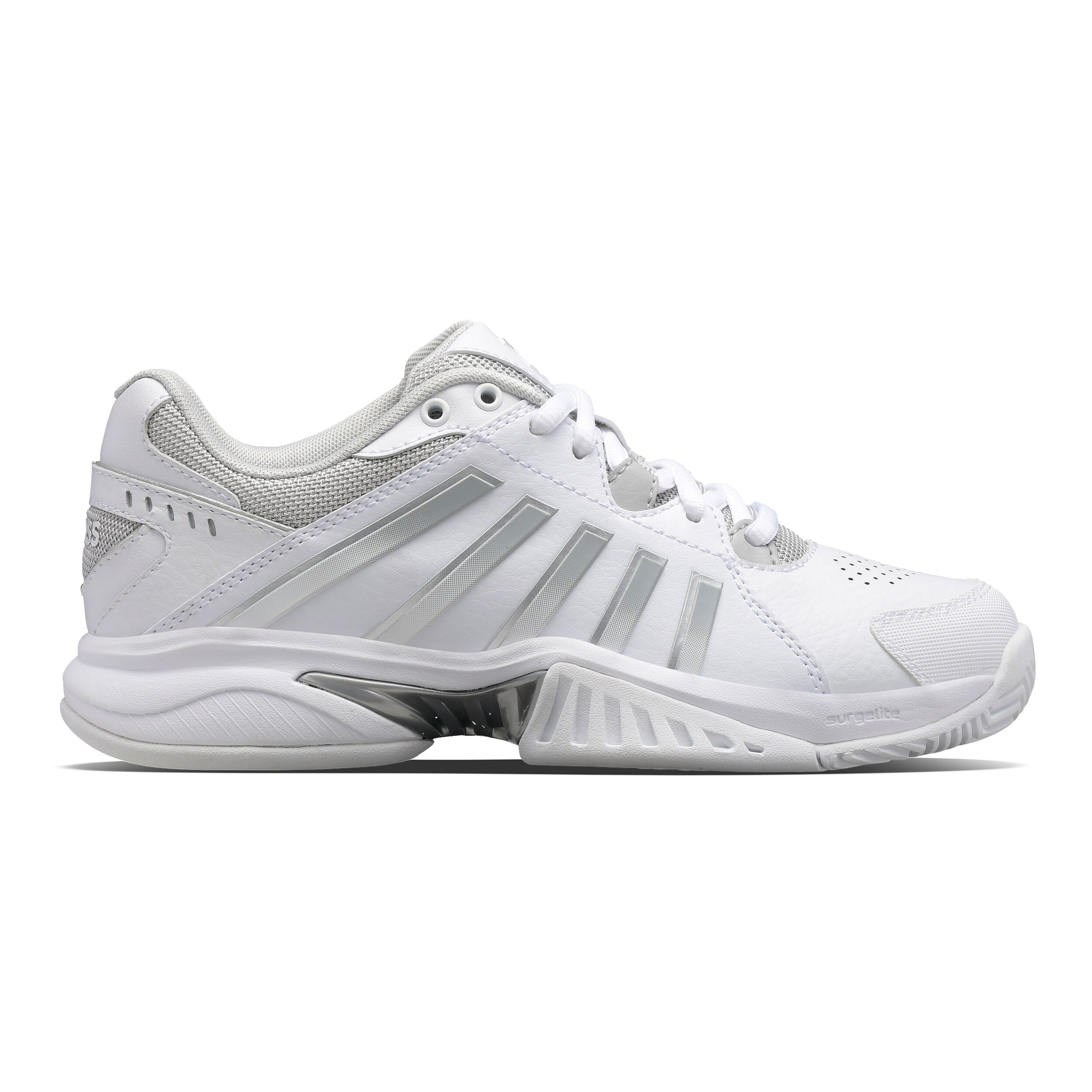 Receiver V All Court Shoe Women White Silver