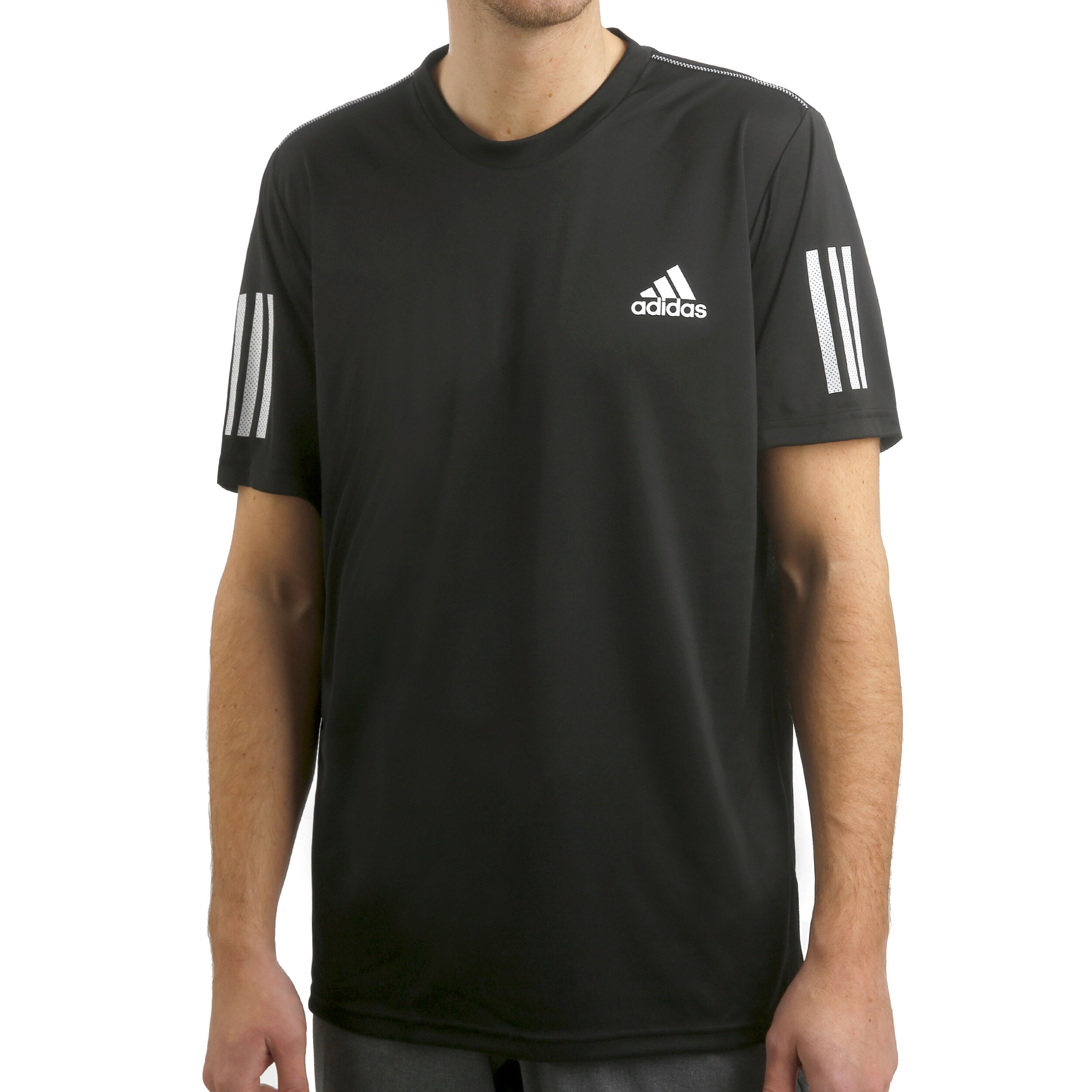 adidas club 3 stripes tee