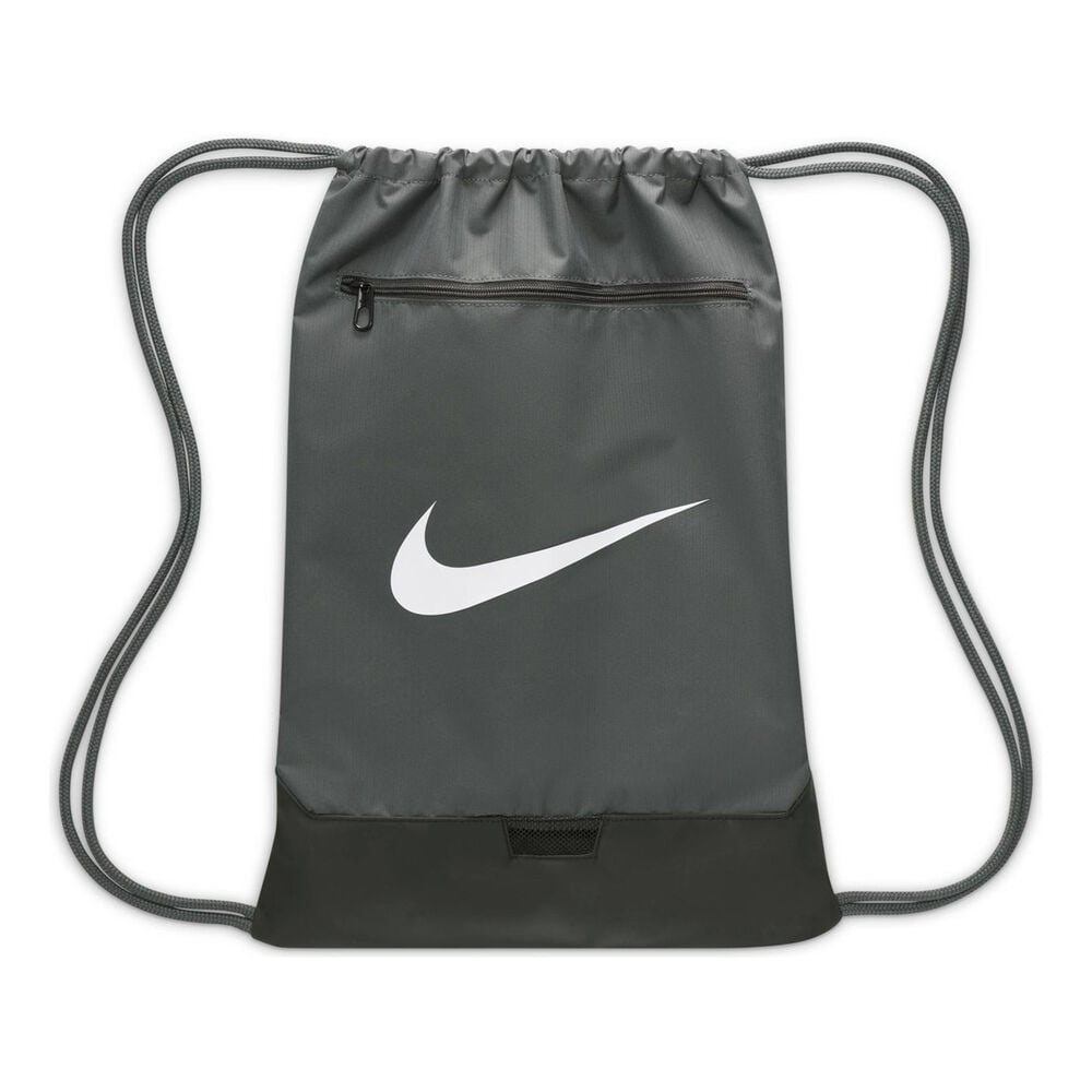 Nike Brasilia 9.5 Gym Bag-Grey,Black Nike Brasilia 9.5 Gym Bag-Grey,Black