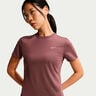 Swift Tee Running shirt Women-brown, silver