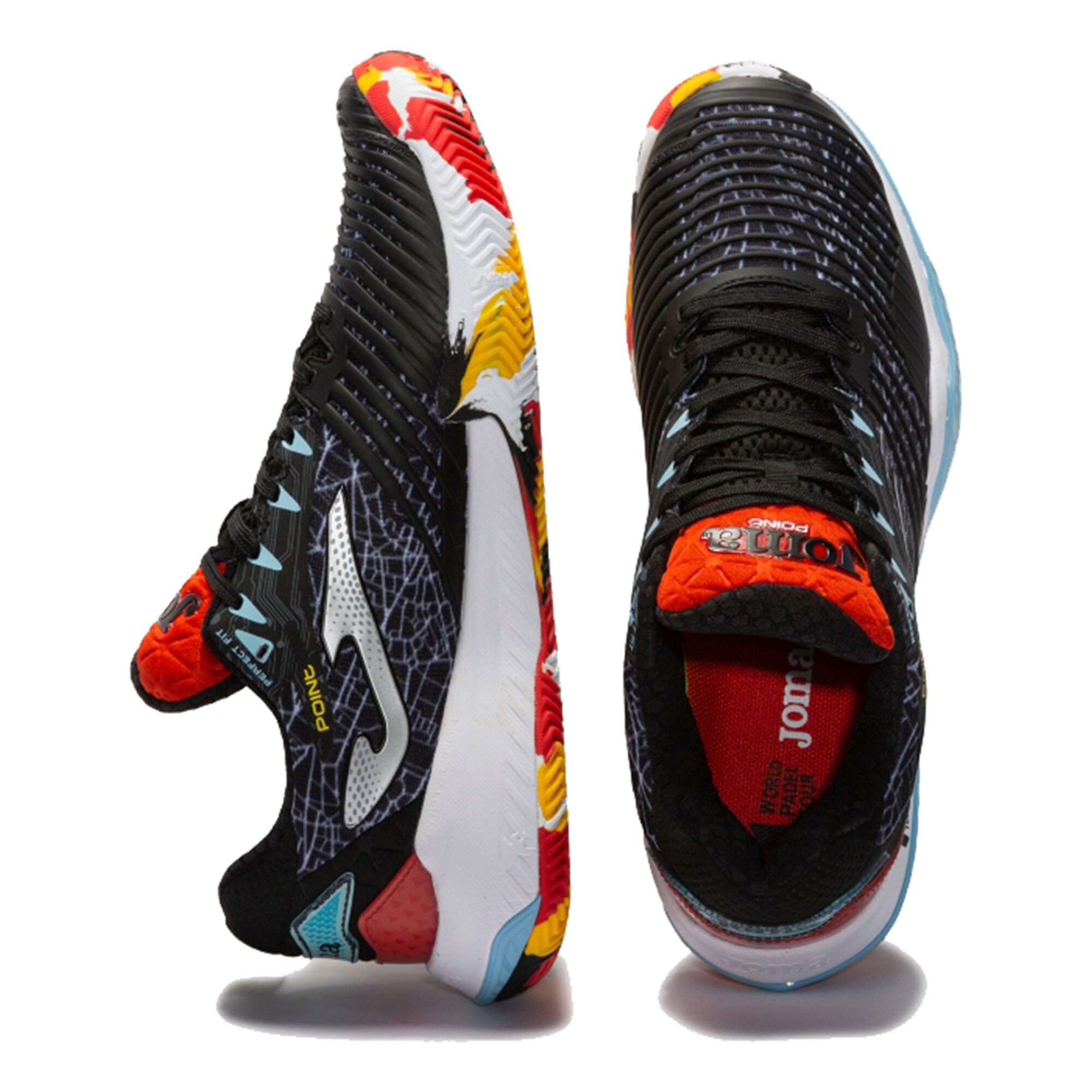 Buy Joma T.Point Padel Shoe Men Black, Multicoloured online Tennis