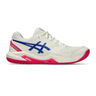 Gel-Dedicate 8 All Court Shoe Women-Cream,Dark Blue