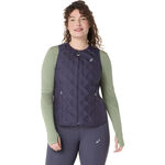 ASICS Clothing ASICS Nagino Padded Gilet Running Vests Women-Blue Grey