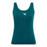 Diadora Tennis apparel Diadora Court Tank top Women-dark green