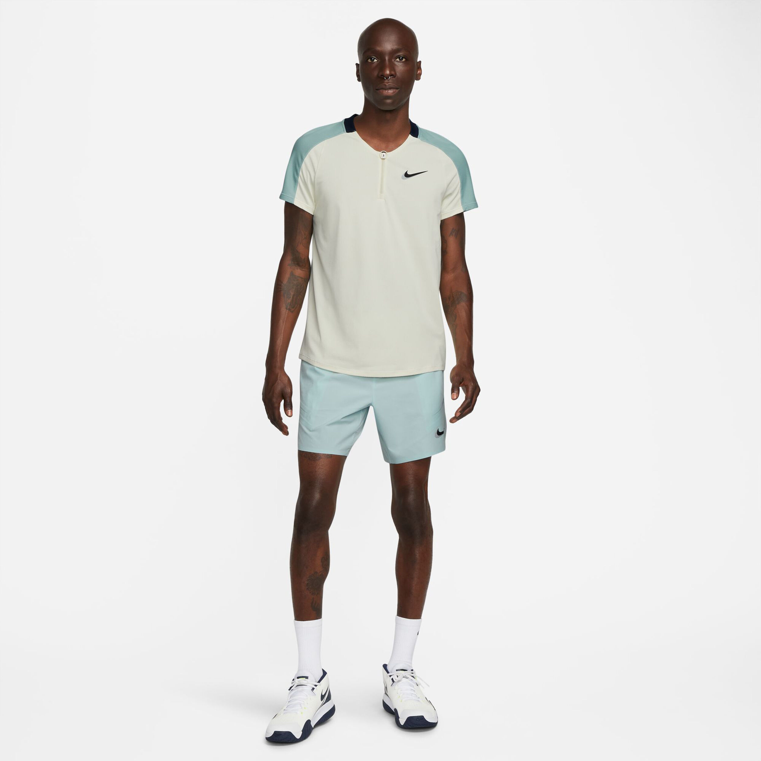 Light blue hotsell nike dri fit