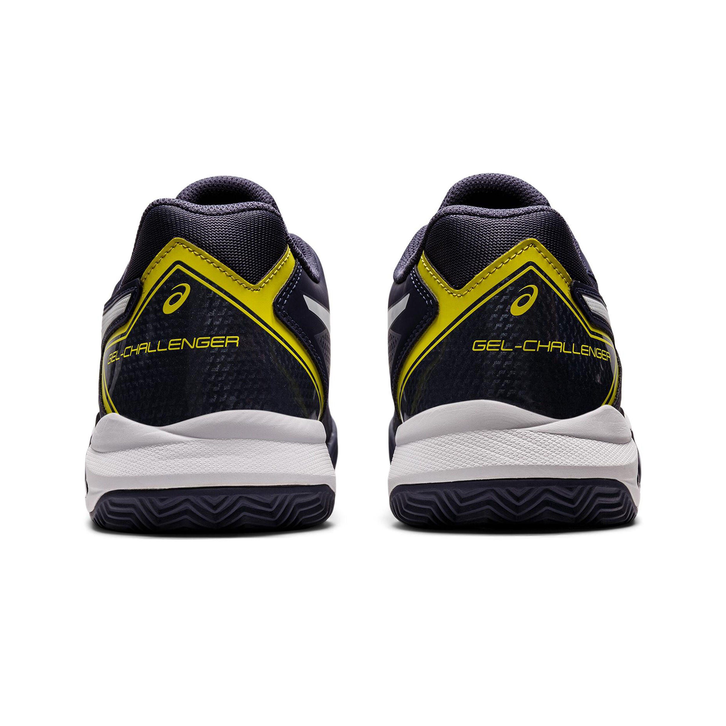 Asics men's gel-challenger 12 tennis shoes black and sour yuzu deals