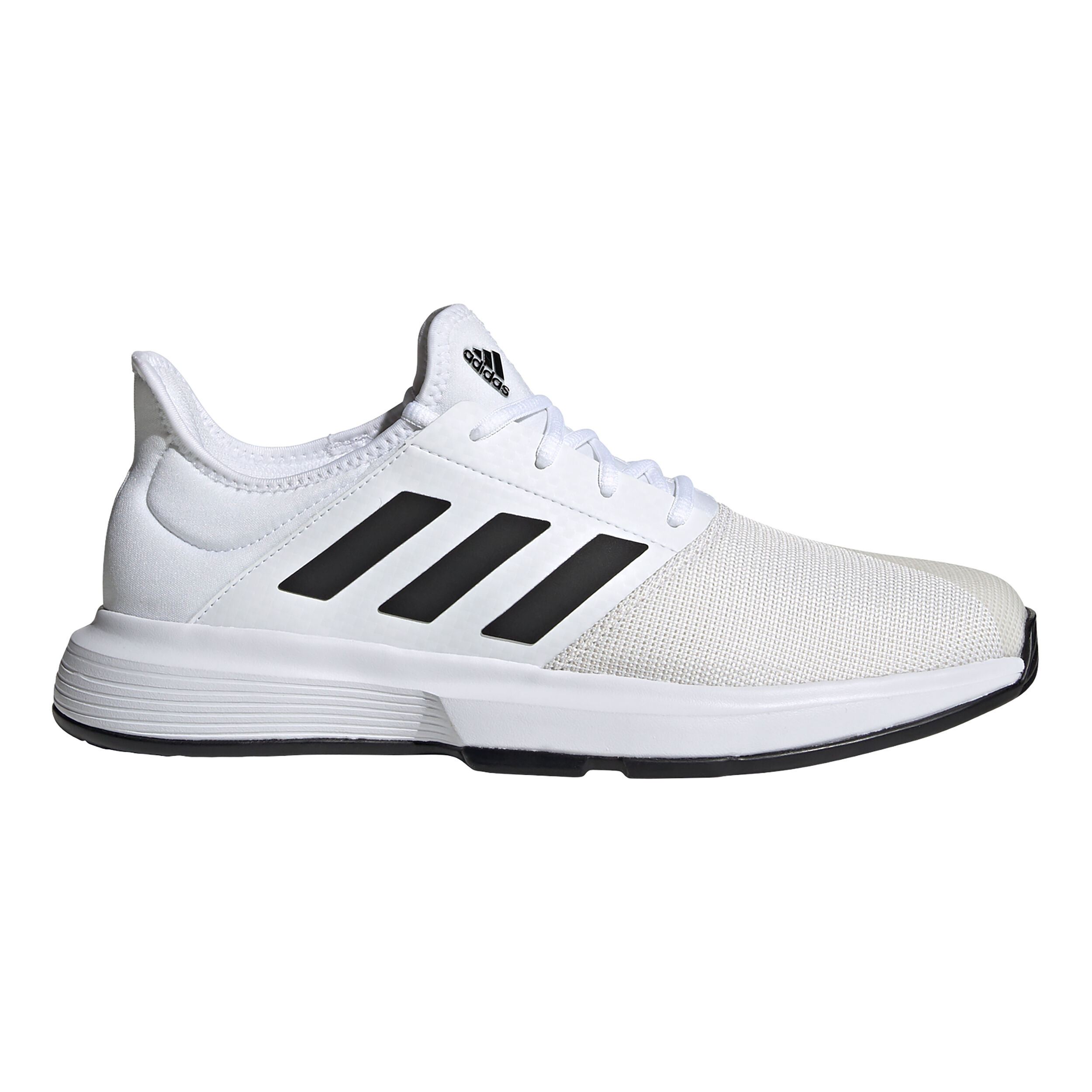 Men's gamecourt tennis on sale shoes white and black
