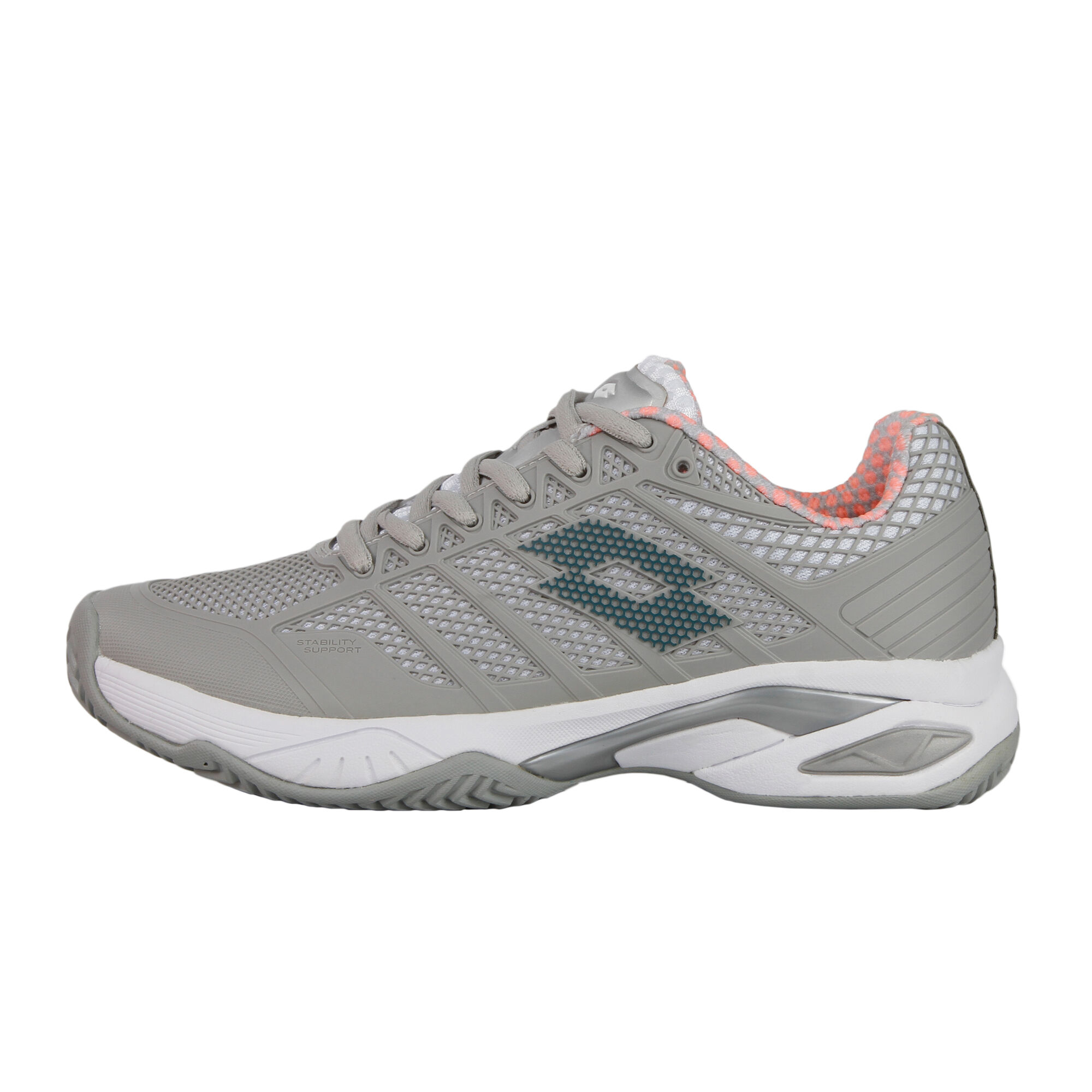 buy Lotto Viper Ultra IV Clay Court Shoe Women Lightgrey, Grey online