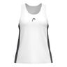 Club 25 Tech Tank Top Women-Dark Blue,White