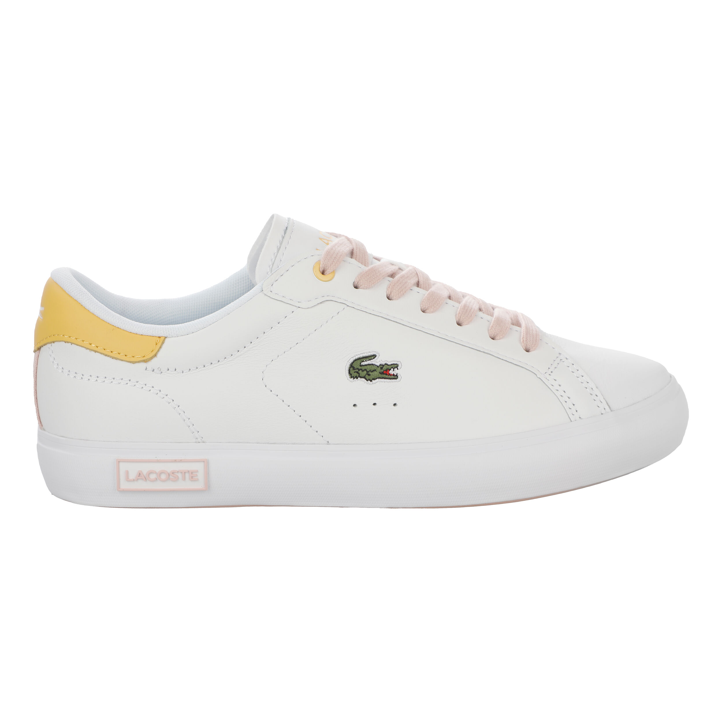 White sneakers shop women lacoste