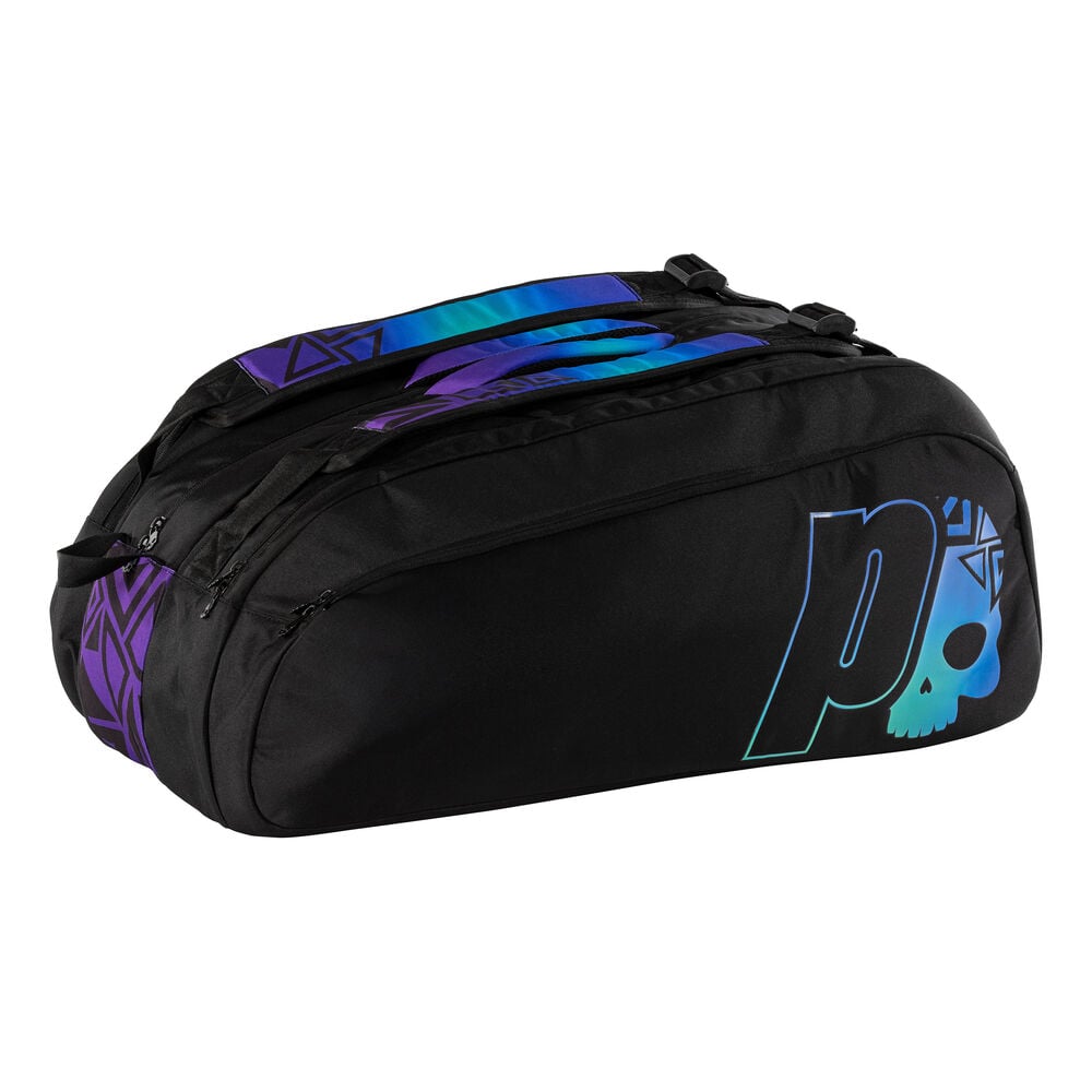 Prince Neon Racket bag 12 Pack black