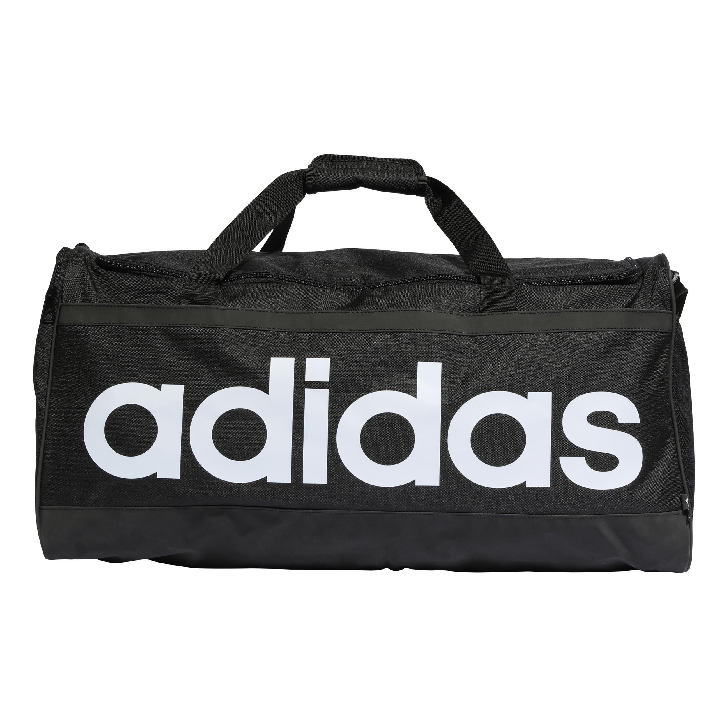 Linear Duffle L Sports Bag Black White