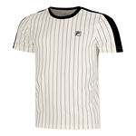 Fila Clothing Fila Stripes Jascha 2 T-Shirt Men-White,Dark Blue