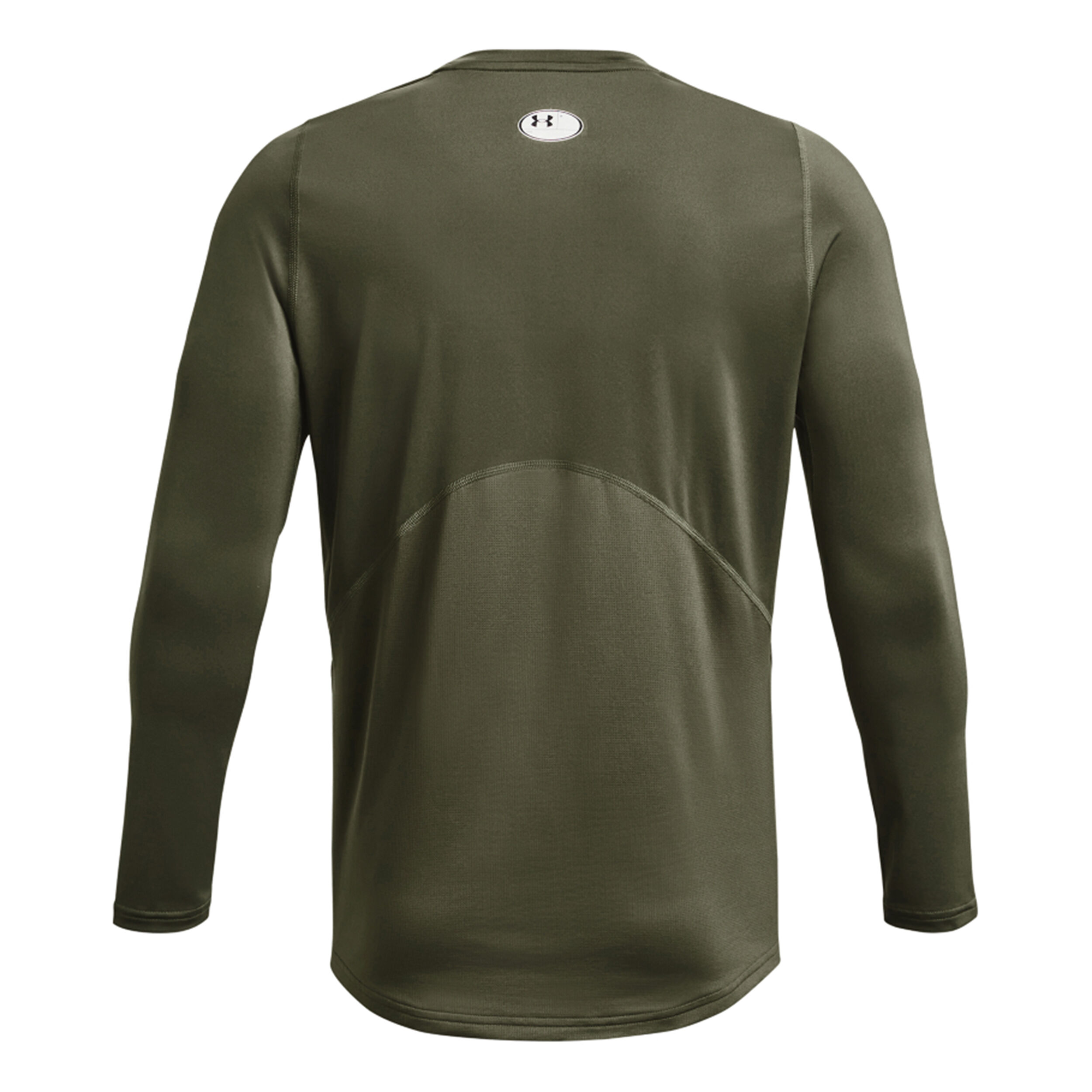 Buy Under Armour Heatgear Fitted Long Sleeve Men Olive online