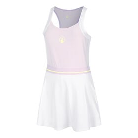 Image of Mind Volley Dress Women-Lilac,White