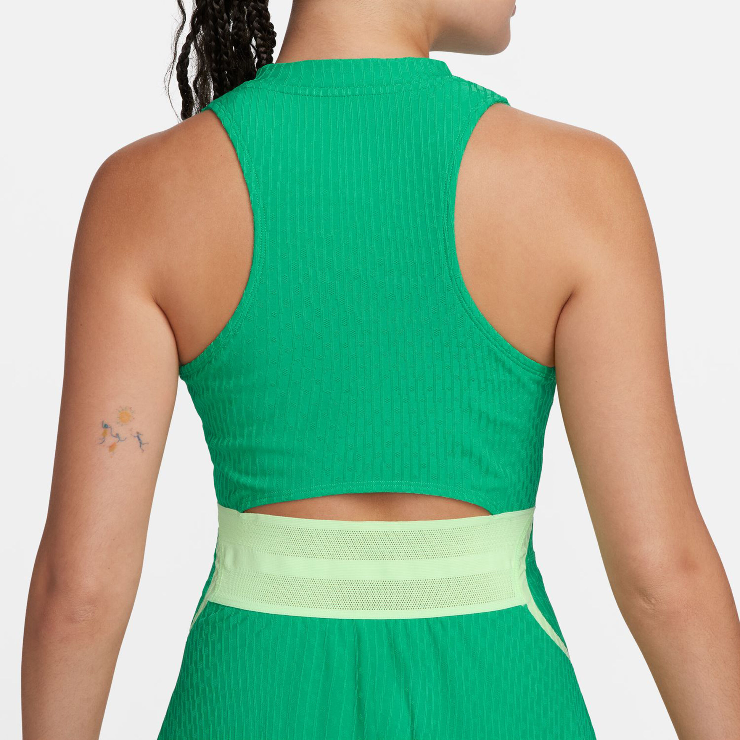 Nike Court Dri-Fit Slam Dress Women Green | Tennis-Point