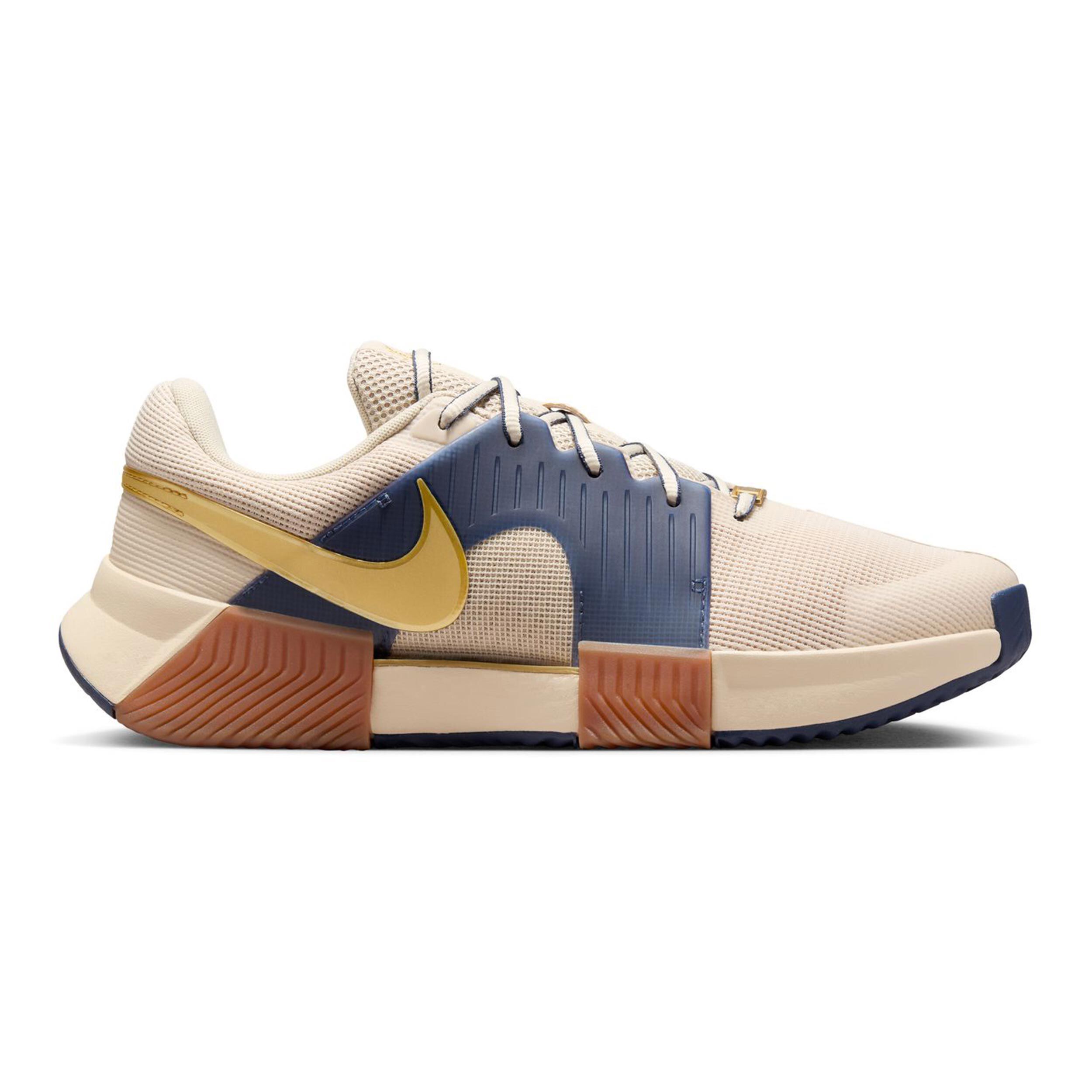 Zoom GP Challenge 1 PRM Clay Court Shoe Men Beige Dark Blue