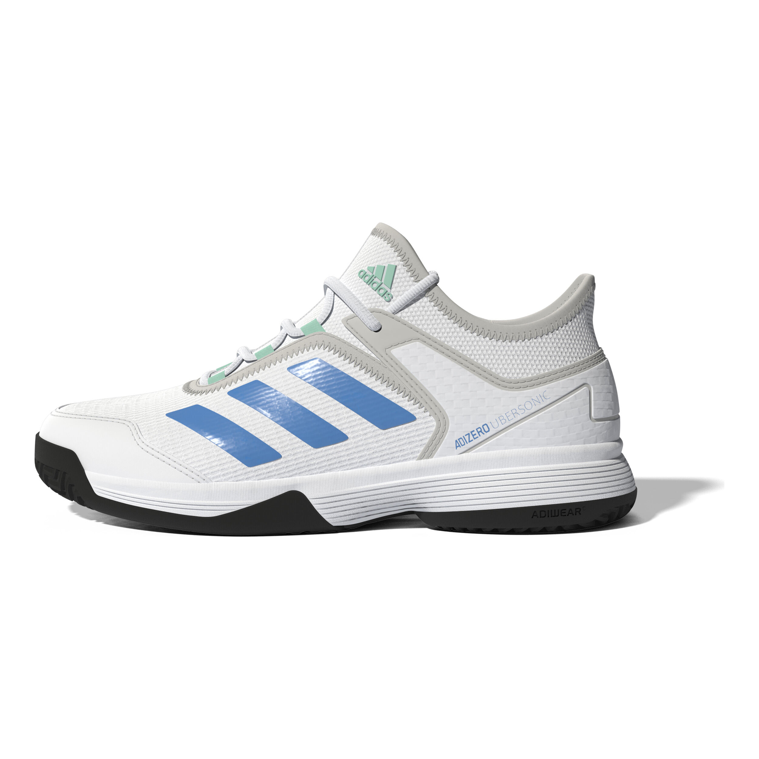 Ubersonic 4 All Court Shoe Kids White Blue