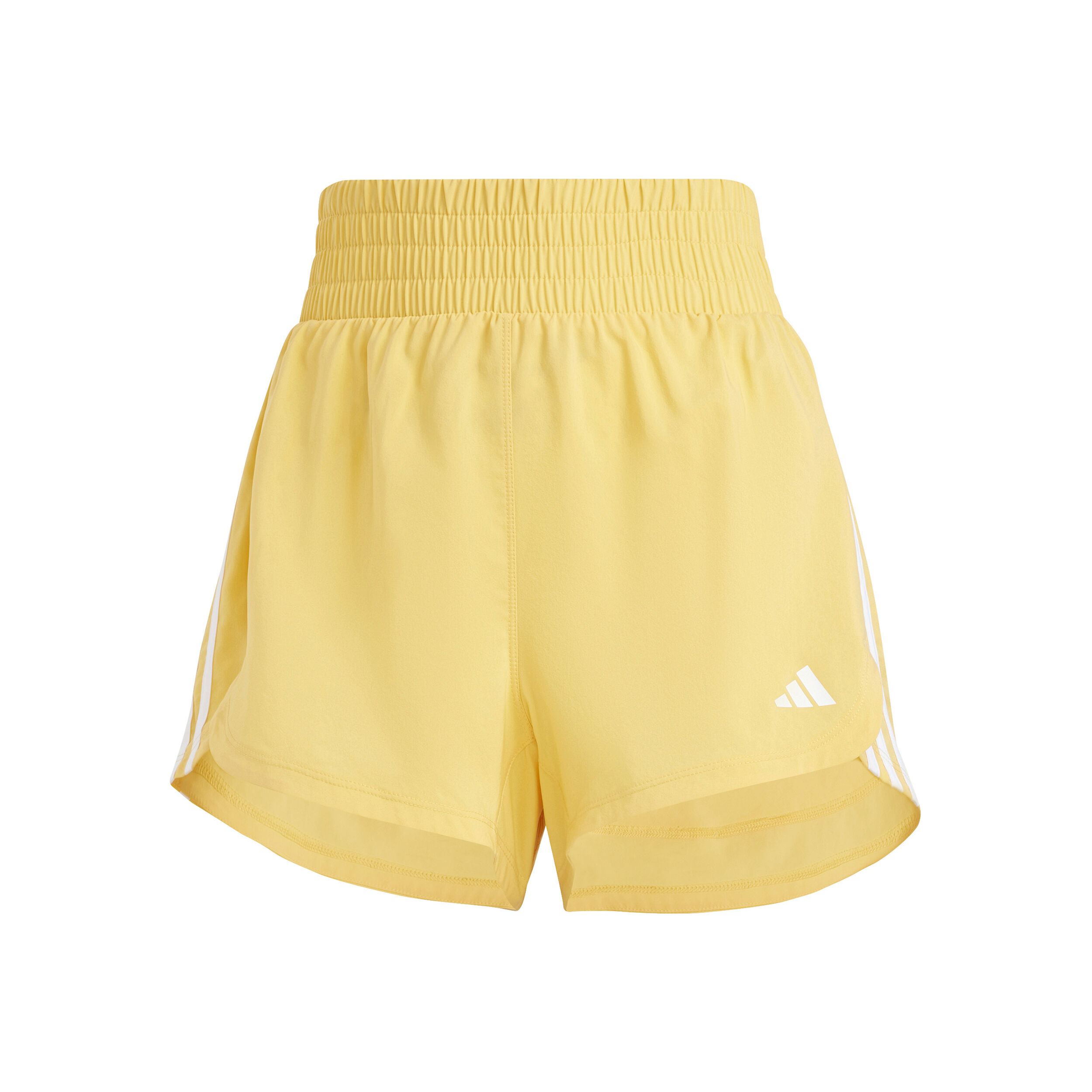 Buy adidas Pacer Woven High Shorts Women Yellow online Tennis Point UK