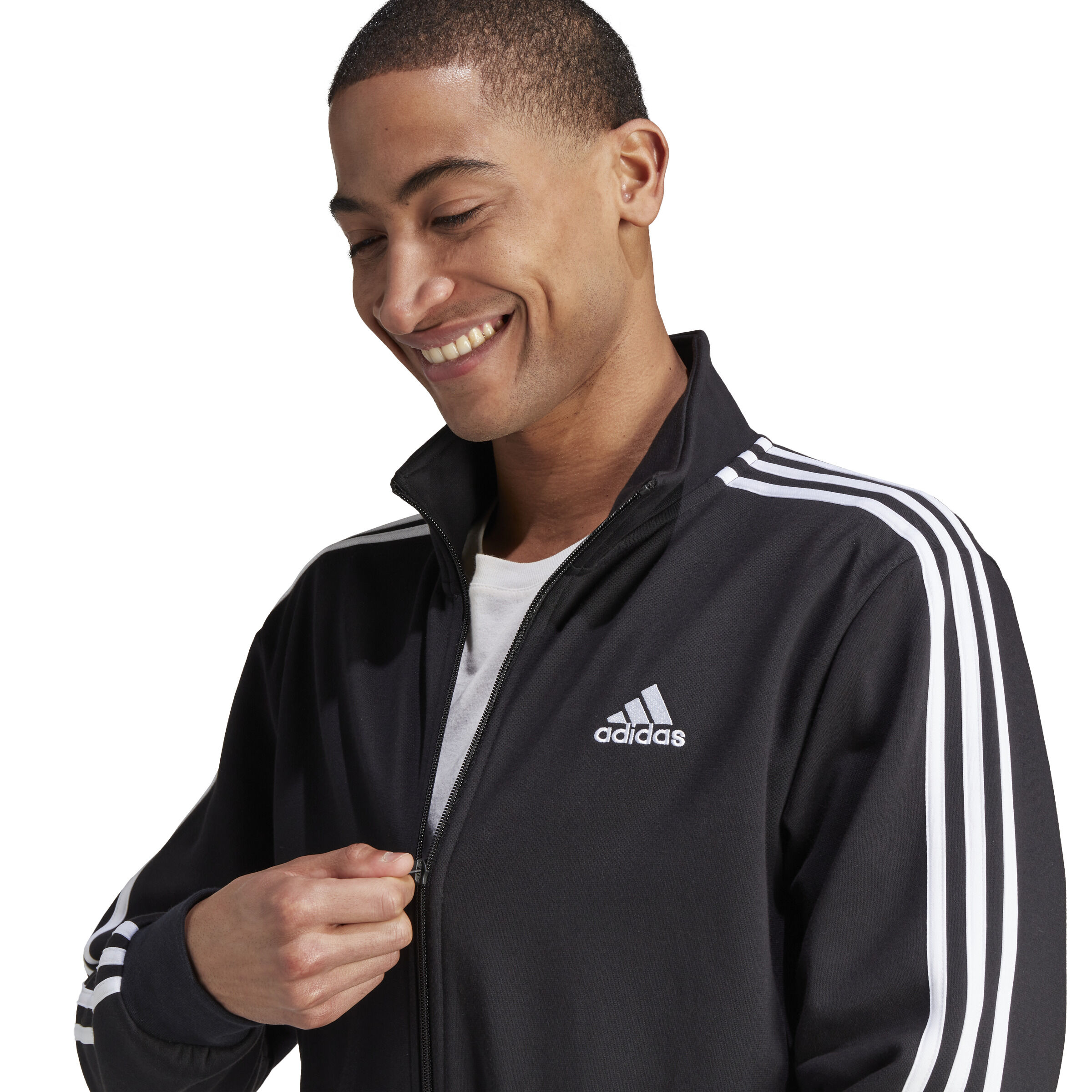 Buy adidas 3 Stripes Freelift Training Jacket Men Black White