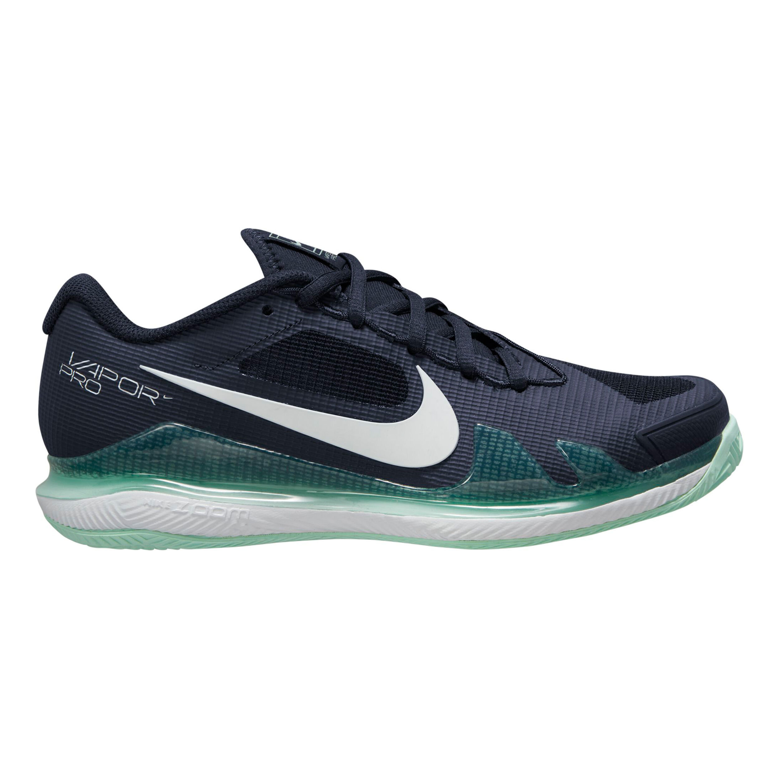 Air Zoom Vapor Pro Clay Court Shoe Women Dark Blue Mint
