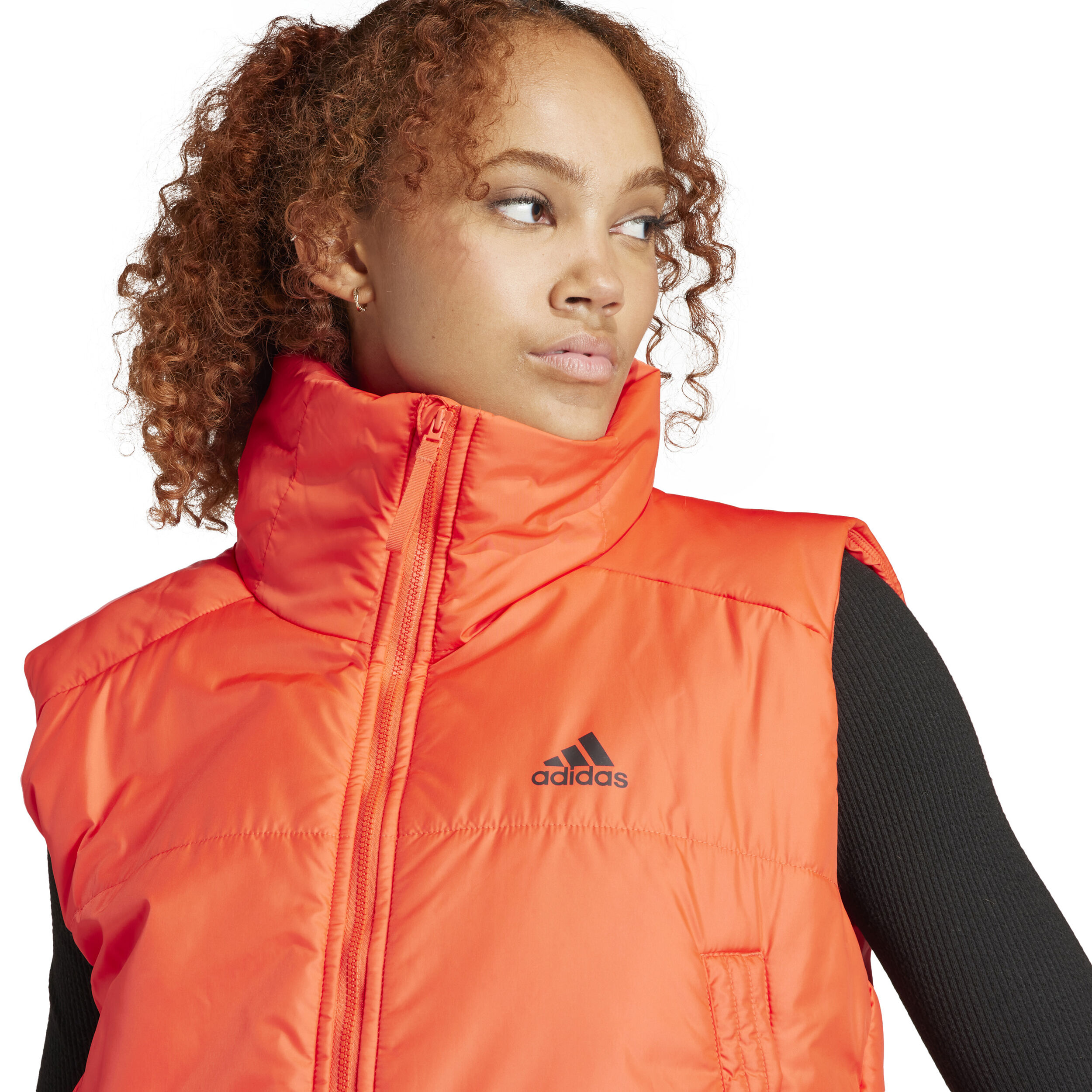 3 Stripes Vest Women Coral