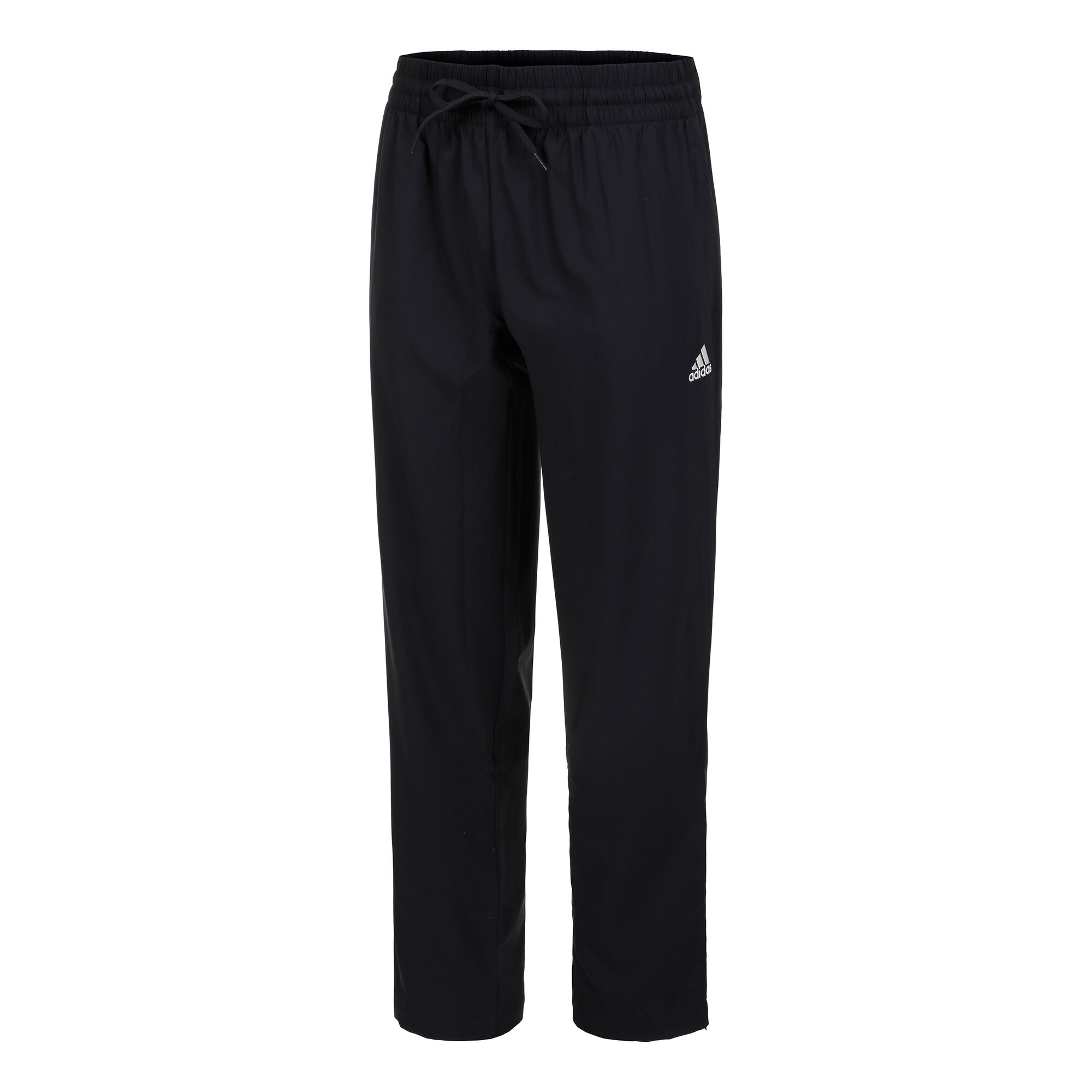 adidas Men's Standard Essentials Fleece Open Hem 3-Stripes Pants, Black,  Small : : Mode